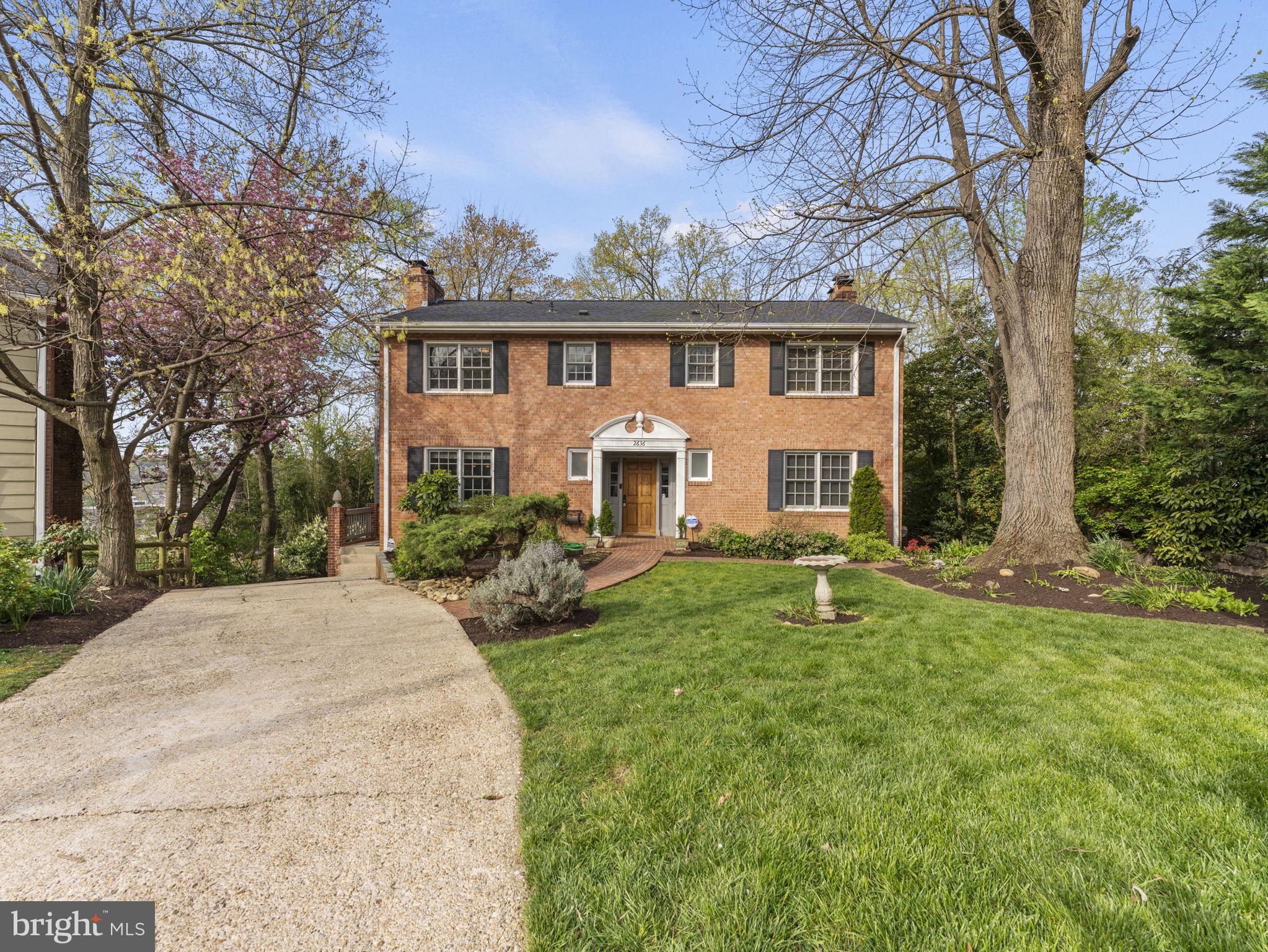 Gorgeous Colonial is situated on a quiet, private cul-de-sac on a massive 26,850sf (.61acre) lot with wooded views and loads of privacy. 3,500sf of interior living space across three finished levels perfectly blends with numerous outdoor living spaces. Set far back from the street, an inviting front yard and brick walkway lead to a covered entryway into an elegant front foyer, which includes coat closet and convenient powder room. Sight lines from the foyer include an elegant staircase and banister leading to the upper level, into the gourmet kitchen and into the formal living room. Main level floor plan includes traditional elements as well as open concept functionality, ideal for parties and day-to-day living alike. Showpiece, professional grade chef’s kitchen cooks and entertains like a dream; 48” Thermador gas range with grill and double oven, dual dishwashers, built-in refrigerator, dual sinks, gorgeous granite countertops, abundant wood cabinetry and island with bar seating. Additional main level features include a family room with fireplace, side entrance from the driveway, oversized dining room with chair rail molding, stunning living room featuring built-in shelving and a bay window. Step out from the dining room through double-wide sliding glass doors onto the screened porch with flagstone flooring, gas fireplace, wood-stained v-groove vaulted ceiling and motorized retractable screens. Upper-level features four generous bedrooms, two full bathrooms including a luxurious, spa-inspired owners suite, abundant closet space, laundry and attic access. Owner’s suite features numerous closets with closet organization systems, wood burning fireplace and tray ceilings, dual vanities, heated floors and a steam shower with frameless glass enclosure. Guest bedrooms feature abundant closet space, hardwood floors, plenty of natural light and share an elegant hall bathroom featuring a jetted tub. Walk-out lower level is ideal as an in-law/ au-pair suite with separate entrance and the fifth bedroom, third full bathroom, large rec room with fireplace, gorgeous wet bar, abundant storage and laundry room. Lower level also leads to the attached two car garage, access to the covered patio and beautiful, tranquil and professionally landscaped backyard. Additional features include a deck with spiral staircase, driveway parking for at least half a dozen cars, new roof and expert level craftsmanship throughout. Supreme location within the most convenient neighborhood throughout the entire D.M.V. – Zero stoplights to Washington D.C., close to Metro, schools, shopping, dining, grocery stores including Whole Foods. Easy access to The Pentagon, Amazon’s new National Landing HQ2 Headquarters, Virginia Tech Innovation Campus and so, so much more! THREE PARCELS convey with this home (there are two outlots); 37-021-114, 37-021-116, 37-021-113.