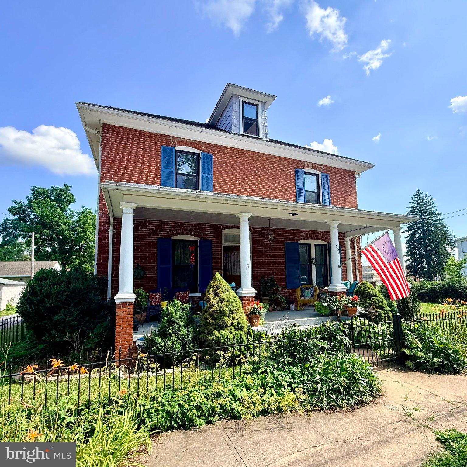 This charming 1913 colonial home in the desirable Charles Town neighborhood offers a perfect blend of classic elegance and modern comfort. With 2,188 sq. ft. The traditional floor plan includes a cozy dining area and a kitchen with ample table space, perfect for casual meals or entertaining. Enjoy the warmth of beautiful wood floors throughout, complemented by essential appliances such as a dishwasher, electric oven/range, refrigerator, and washer/dryer for your convenience. The property boasts a well-maintained exterior with a lovely yard and a shed for additional storage. Located in a vibrant community, residents benefit from nearby parks, excellent schools, and convenient public services. Explore local shops and dining options just a short drive away, making this home not just a place to live, but a place to thrive. Experience the comfort and charm of this delightful property today! New boiler(Columbia), upgraded bathrooms and new walk-in shower, electric upgraded 200amps, new windows 2023.