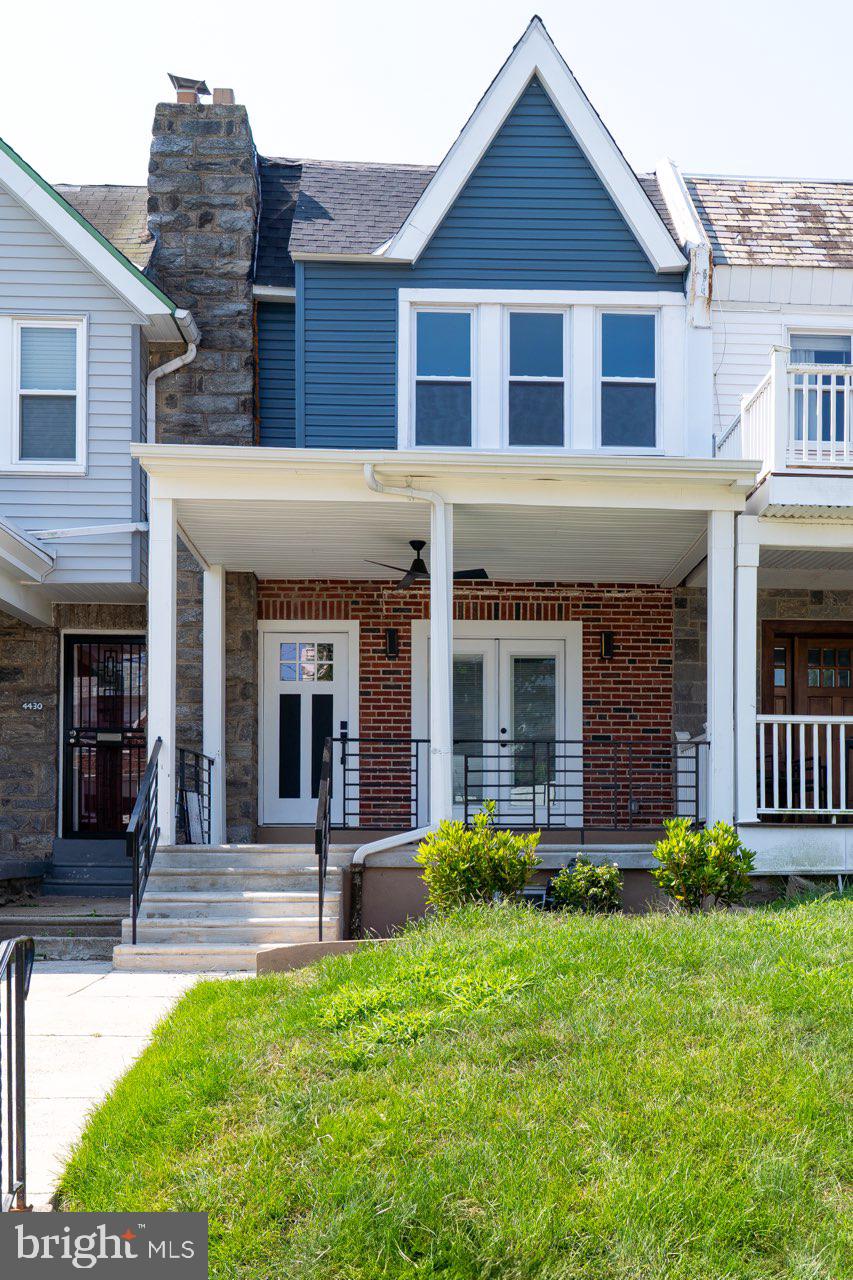 The property was previously under contract, but the transaction terminated due to buyer circumstances—not property condition Their loss is your gain. 
Welcome to this stunning home at 4432 Overbrook Ave., in Wynnefield only two blocks away from the newly constructed Wynnefield Heights Square. This house is a spacious three-bedroom, 2.5-bathroom, equipped with a high-end kitchen with stainless steel appliances, 42-inch cabinets,  and  quartz countertops. This beautiful home has an open floor plan and hardwood floors throughout.  The second floor has three spacious bedrooms with a lot of closet space, one full bathroom, and laundry hook-up. The brand new home features all new plumbing, electrical wiring, wired for cable, new HVAC 3-ton AC condenser and an 70,000 BTU gas furnace. The house has all new windows, a new roof, 200 amp electric service, and a 40 gallon electric hot water tank. The finished basement adds additional space for entertaining along with a beautiful wet bar and full modern three piece bathroom. This could be your new workout area, your new home office, or a studio just for you; it all depends on your needs. Utilize the virtual tour to get a realistic view this home. This prime location is accessible to public transportation, the regional rail line, public libraries, gyms, and schools. The area allows for quick access to center city and the Main Line, which allows close proximity to all the restaurants and entertainment the city has to offer. This includes minutes from the Dell Music Center and the Mann.  Finally, this home will be offered with a 1 year home warranty.