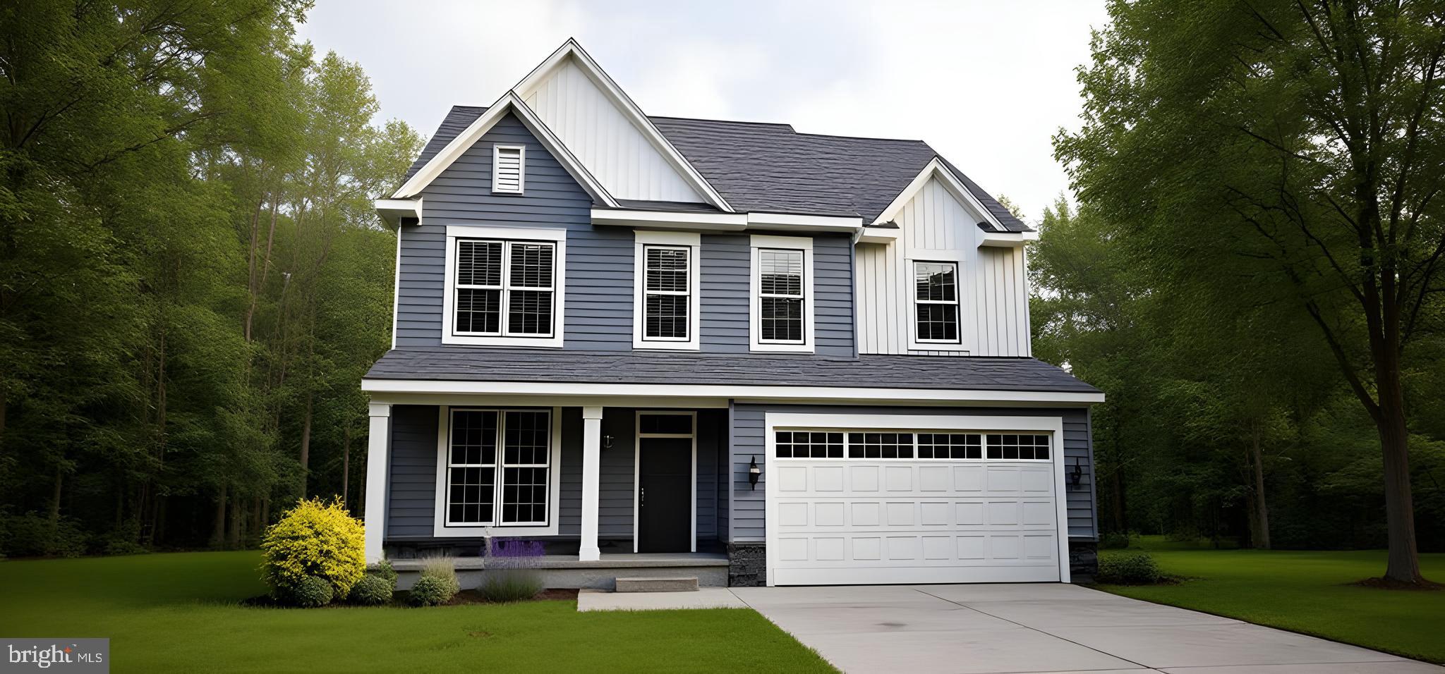 Welcome to the Montchanin model, a thoughtfully designed two-story home featuring 4 bedrooms and 2.5 baths, along with formal living and dining rooms. The entrance door offers a covered porch on all three exterior elevations, creating inviting curb appeal.
Upon entering the foyer, you’ll appreciate the natural flow between the living and dining rooms, which sit adjacent to one another and lead to a bright, spacious family room. The family room continues seamlessly into the breakfast area and kitchen, creating the open layout today’s homeowners love—perfect for everyday living and entertaining.
The kitchen features a center island with ample workspace and an oversized pantry for convenient storage. The spacious Owner’s Suite includes three closets—two walk-ins—and a private en-suite bath. A second-floor laundry room adds everyday convenience.
Additional features include 9-foot ceilings on the first floor, standard architectural shingles, and carriage-style garage doors, adding both style and value. Located in the highly regarded Appoquinimink School District.
This is a TO BE BUILT home, lot premiums may apply.  Photos may be of a model home and may include upgraded features.