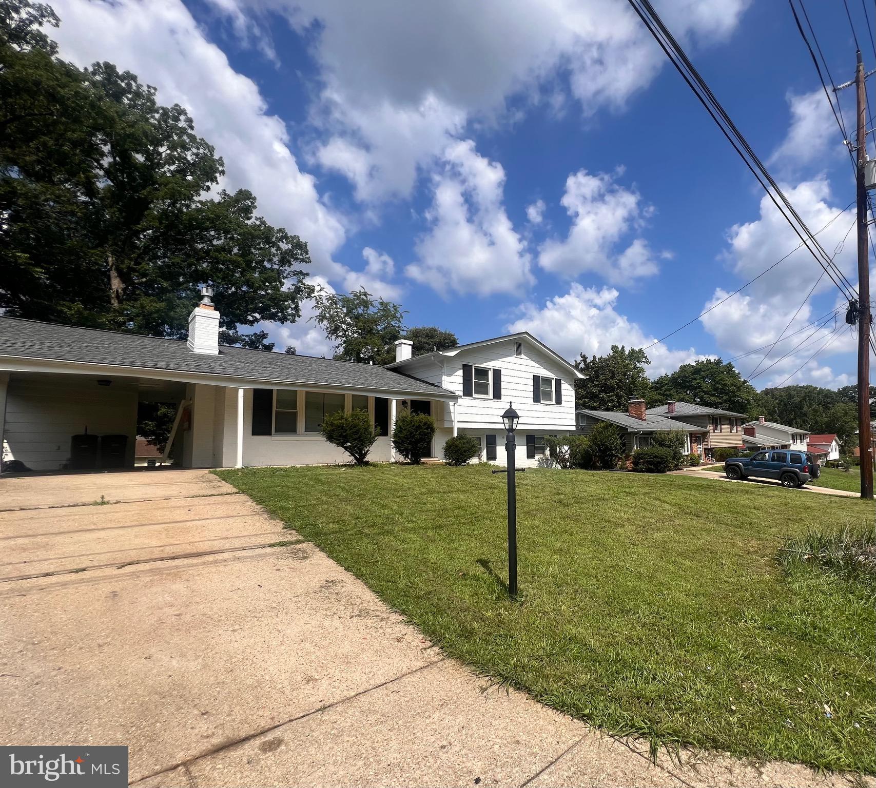 PLEASE CALL TENANT FOR SHOWINGS

Exceptional Opportunity in Fort Washington — No HOA!
It is tenant occupied until June 30th.  Please call LA for access
Pride of ownership shines throughout this beautifully maintained 4-bedroom, 2-bath split-level home nestled in the sought-after Pinehurst Estates neighborhood. This property delivers outstanding value at an exceptional price point.
Location is everything. Situated just minutes from Washington, D.C., Andrews AFB, Bolling AFB, NAVSEA, National Harbor, and Tanger Outlets — you're perfectly positioned for easy access to major employers, premier dining, entertainment, and shopping.
The spacious living room offers a cozy gas-burning fireplace and a large picture window that fills the space with natural light.
Step inside to a bright, welcoming kitchen featuring classic white shaker cabinets, Giallo Ornamental granite countertops, and a full suite of brand-new stainless steel Whirlpool appliances — including a side-by-side refrigerator with ice and water dispenser, 5-burner electric range, over-the-range microwave, and a Sensor Cycle dishwasher.
The fully finished walkout basement adds valuable square footage with an updated full bath and spacious bedroom. The recreational space offers room for a second living area, with direct access to a concrete patio — ideal for entertaining or unwinding. The expansive backyard offers endless potential: envision a pool, garden, or the ultimate outdoor retreat.
Additional highlights include a carport with enclosed storage, low-maintenance brick and siding exterior, and the freedom of no HOA restrictions.
The seller is motivated and ready to work with serious buyers. Submit highest and best offers promptly — this one won't last.