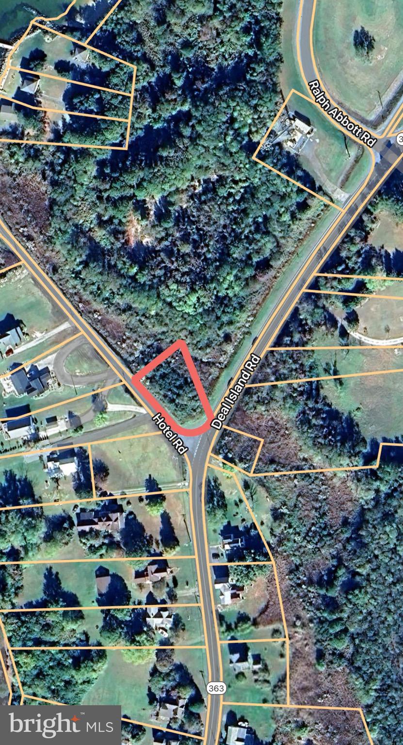 0.3 acre commercially zoned property located on the corner of Deal Island Rd and Hotel Rd. Lot was previously home to a gas station in the 1980s, which has since been demolished. Old perc records are available. Lot is conveniently close to the Deal Island boat ramp and within minutes you can be out on the Chesapeake Bay. Great corner location! Owner financing is available.