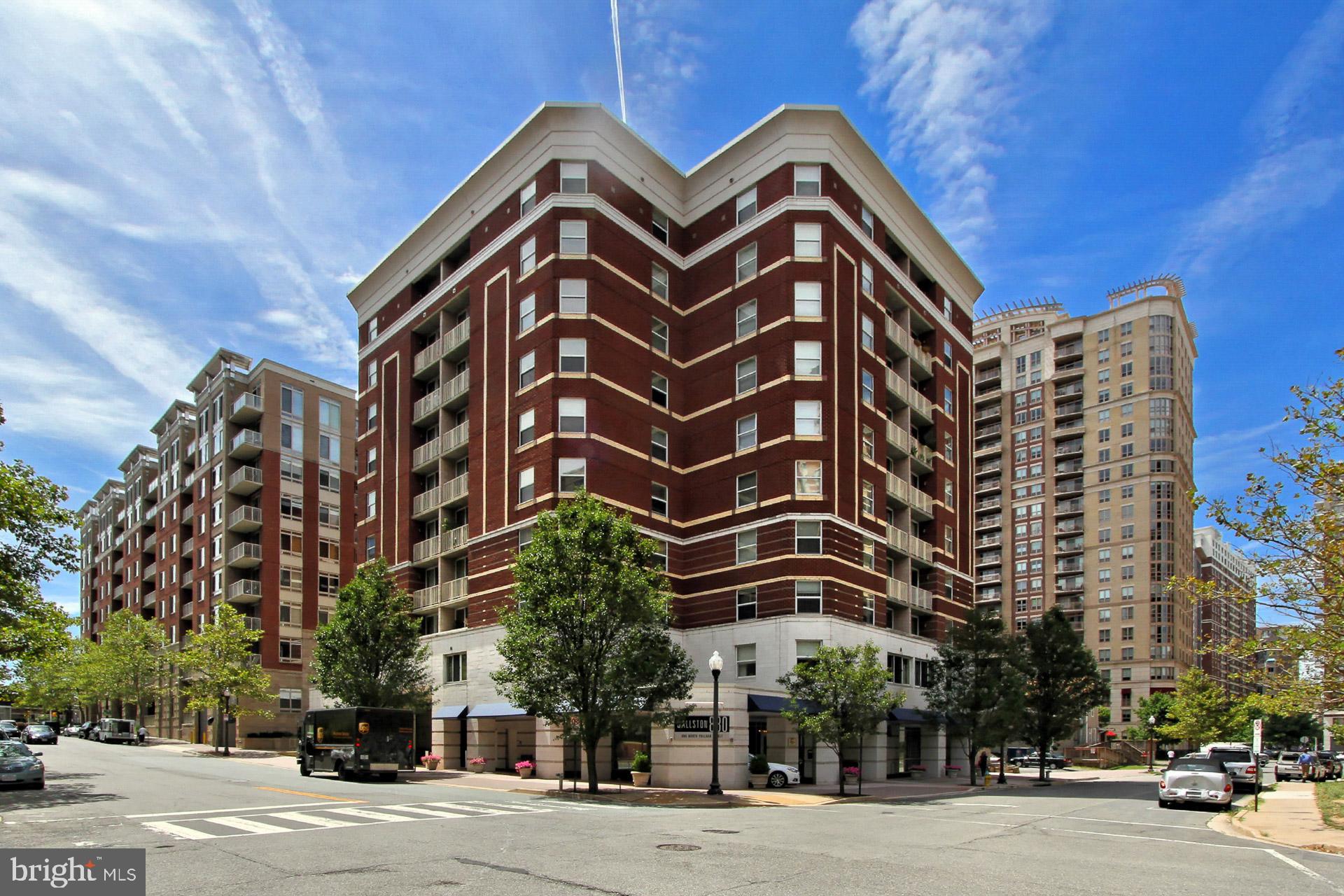 THIS IS A ONE BEDROOM PLUS DEN, NOT TWO BEDROOMS
Don’t miss out on this great opportunity to live at Ballston 880 Condominium, in the heart of Arlington. Great location! Near everything that Ballston/Arlington has to offer, enjoy great dining, shopping, parks, and entertainment all a few minutes from your new home.  Also the building is conveniently located less than 0.3 miles to two Metro Stations (Ballston and Virginia Square).
 
Wake up to beautiful views from the two big windows of the spacious primary bedroom, with ample closet with built in organizers. The second bedroom is a perfect space for your guests, a nursery, or a private home office.
 
Spacious corner unit with open floor plan and a cozy balcony. Enjoy lots of natural lighting, high ceilings and hardwood flooring.  Stackable washer and dryer inside the unit.   The newly renovated Kitchen features plenty of cabinetry, granite countertops and stainless-steel appliances, including a brand-new electric range with AIR FRY !
  
Ballston 880 many amenities include:  Staffed concierge desk Monday-Friday from 8:00 a.m. to 10:00 p.m. and Saturday & Sunday from 10:00 a.m. to 3:00 p.m.   Fitness room, outdoor pool, game room, conference/meeting room, computer lounge, party room, spacious lounge, and outdoor patio with grills.
 
One assigned car parking space in the garage is included with the rental unit. Short drive to DC and National Airport with easy access to main roadways. Verizon, Xfinity, and Starry are the available internet/cable providers.  Pet Friendly building, small pets considered!

Owner will consider pets in case-by-case basis with an additional non-refundable Pet Deposit of $500 APPLICATION FEE IS $65.  Elevator moving Fee is $750  (fee covers both move-in & move-out), and a $500 Deposit which will only be cashed in case there are any damages to the building.