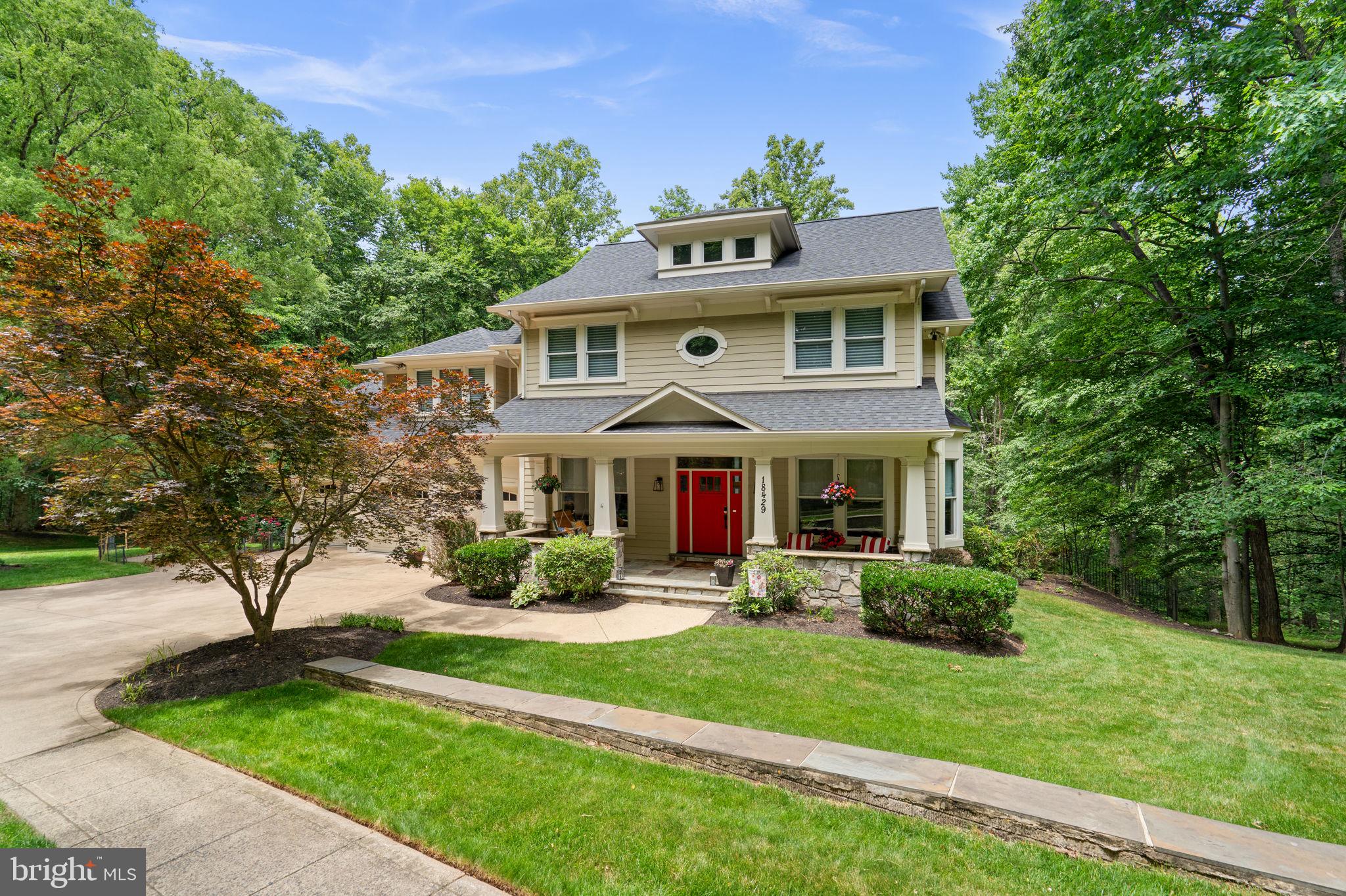 7000 Square feet on 3 levels
Your own private retreat.
Wood and Stone Custom Craftsman home originally built by a builder for his own home. So many updates by the current owner. GORGEOUS
.
Situated on a private 3.8-acre lot just minutes from downtown Leesburg, this exceptional home offers the perfect mix of space, privacy, and convenience. With no HOA and only 2.5 miles from the Dulles Greenway, you'll enjoy easy access while feeling worlds away.
The exterior features Hardiplank and stone siding, a new roof, gutters, front door, exterior lighting, insulated garage doors, and numerous additional improvements. A 3-car garage and expansive driveway provide abundant parking, while the large Trex deck overlooks the peaceful, private grounds.
The main level is designed for both everyday living and entertaining. The gourmet kitchen features new granite countertops, JennAir double ovens, a gas cooktop, Bosch dishwasher, and microwave. New hardwood flooring, stair treads, railings, and balusters add warmth and style throughout. The spacious family room centers around an updated stone fireplace, complemented by formal living and dining rooms, a private office, a large mudroom entry, a dedicated craft or homework room, and a renovated powder room.
Upstairs, you'll find five generously sized bedrooms, including an impressive primary suite measuring approximately 23' x 27'. Four full bathrooms have been beautifully updated, including the luxurious primary bath.
The walkout lower level offers exceptional flexibility with a private apartment featuring a “sixth” bedroom, full bath, living area, kitchen, dining space, and its own exterior entrance. Additional lower-level amenities include a large home gym with a half bath, a 600+ bottle wine cellar, play room, recreation area with pool table, and a storage room with a concrete storm shelter beneath the garage.
Additional updates include designer lighting and window treatments throughout, a new HVAC system and hot water heater, updated fixtures and finishes, fresh interior and exterior paint, a whole-house generator, and meticulous maintenance throughout. This home is truly move-in ready.