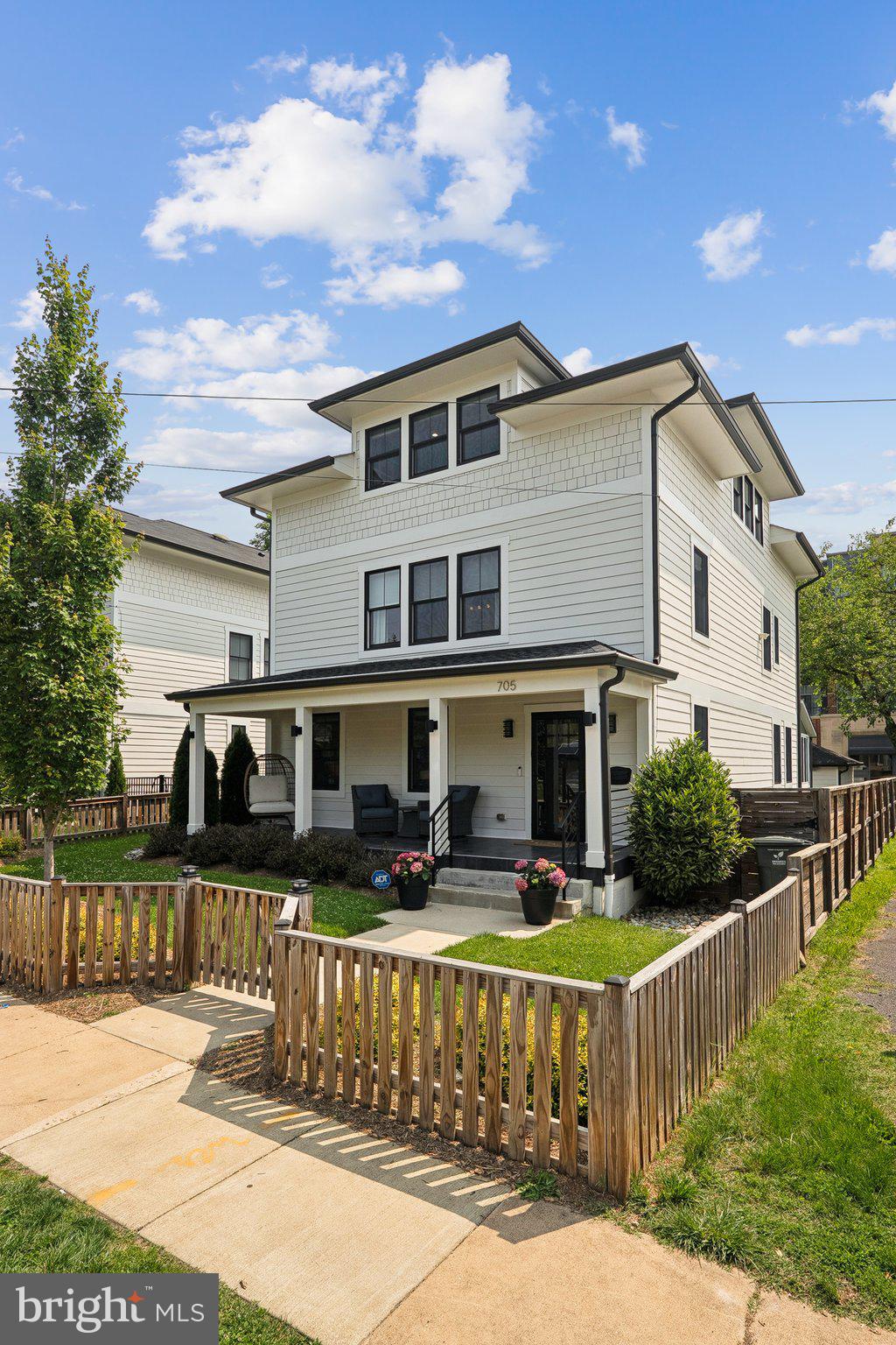 Modern Luxury with Thoughtful Design in Lyon Park

Welcome to 705 N Barton Street—a beautifully crafted 6-bedroom, 6-bathroom custom contemporary home in the heart of Arlington's sought-after Lyon Park. With over $200,000 in recent updates, this four-level residence blends modern comfort with timeless style.

The open main level features a bright family room that flows into a sun porch and out to a grilling deck, perfect for year-round entertaining. A front office or guest bedroom is set apart with frosted French doors for added privacy. The gourmet kitchen is designed for function and flair, complete with Quartz countertops, gas cooking, soft-close cabinets, stainless steel appliances, a butler’s pantry, and a wet bar.

Retreat to the owner’s suite, where you'll find two private bathrooms and a spacious walk-in closet customized with Elfa Classic shelving. With two laundry rooms (each with washer and dryer), multi-zoned HVAC systems, and a walk-up lower level, convenience is built into every floor.

Step outside to enjoy the slate patio with HDMI hookup and fully fenced backyard, or pull into your detached 2-car garage with a built-in Tesla charging station.

All just blocks to Clarendon’s shops, restaurants, Metro, and parks—plus minutes to Amazon HQ2, Reagan National Airport, and D.C. landmarks.

This is modern living at its finest—don't miss it! CALL LISTING AGENT TO LEARN MORE ABOUT LOCAL BANK SPECIALITY LENDING PROGRAMS !  YOU MAY QUALIFY !