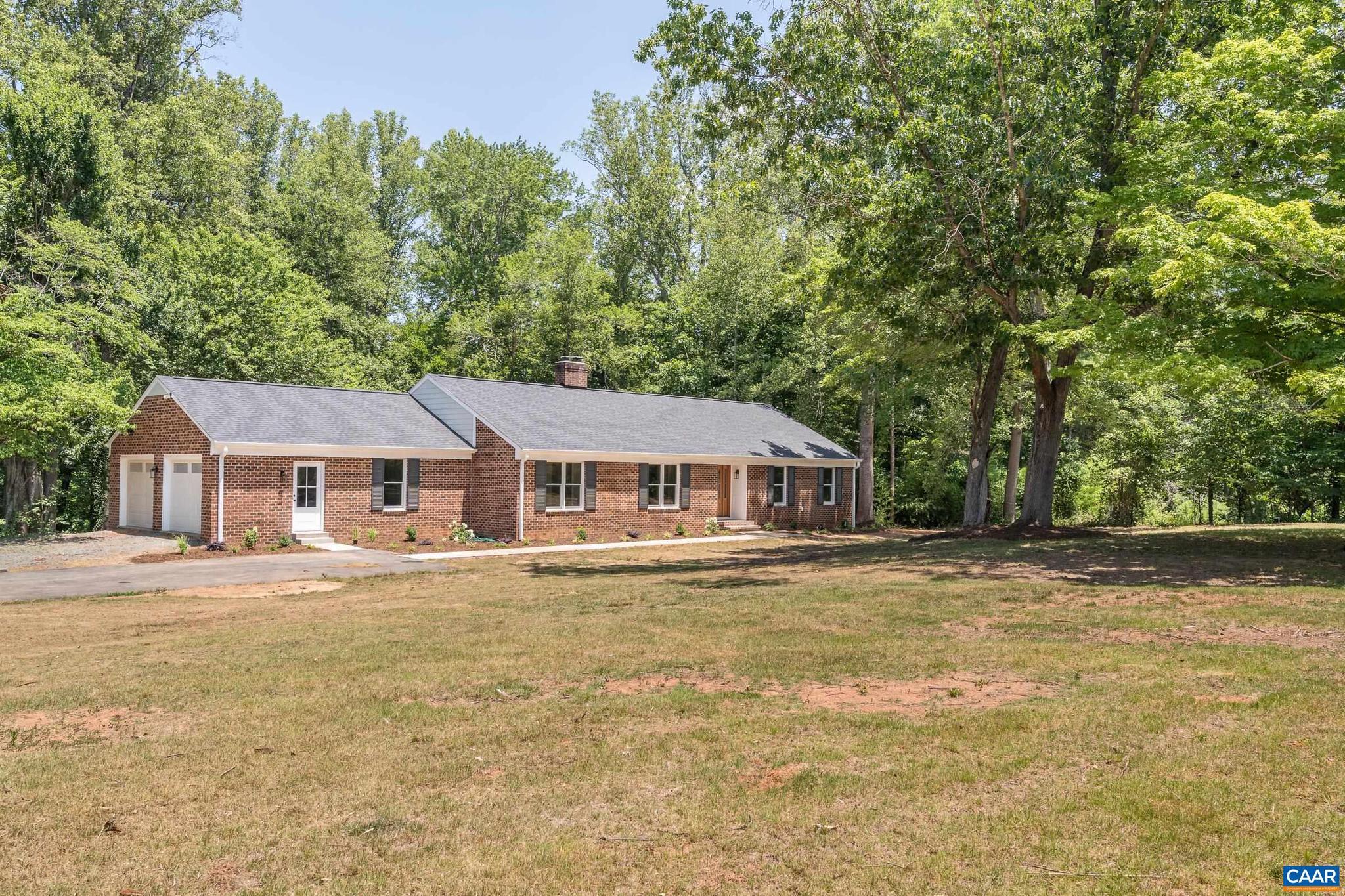 Open House 7/19 12 to 2pm Experience timeless elegance in this completely remodeled home, where no expense has been spared. Every detail has been thoughtfully curated, from the gorgeous white oak floors, premium finishes, and top-of-the-line fixtures, creating a home that is as elegant as it is functional. At the heart of the home is a chef's kitchen featuring custom maple cabinetry, luxurious quartz countertops, premium appliances, and generous space for gathering and entertaining.  One of the home's most captivating features is the expansive screened-in porch, seamlessly blending indoor and outdoor living. Anchored by a cozy wood-burning fireplace, this inviting retreat offers the perfect place to enjoy every season?from crisp autumn evenings to warm summer nights. With ample room for dining, relaxing, and entertaining, it truly brings the outdoors in, creating an extension of the home's living space that you'll enjoy year-round. Adding to its exceptional appeal, the property includes deeded access to the Rivanna Reservoir. Perfectly positioned just minutes from the shops and restaurants at Stonefield, the University of Virginia, and vibrant downtown Charlottesville.,Maple Cabinets,Painted Cabinets,Fireplace in Family Room