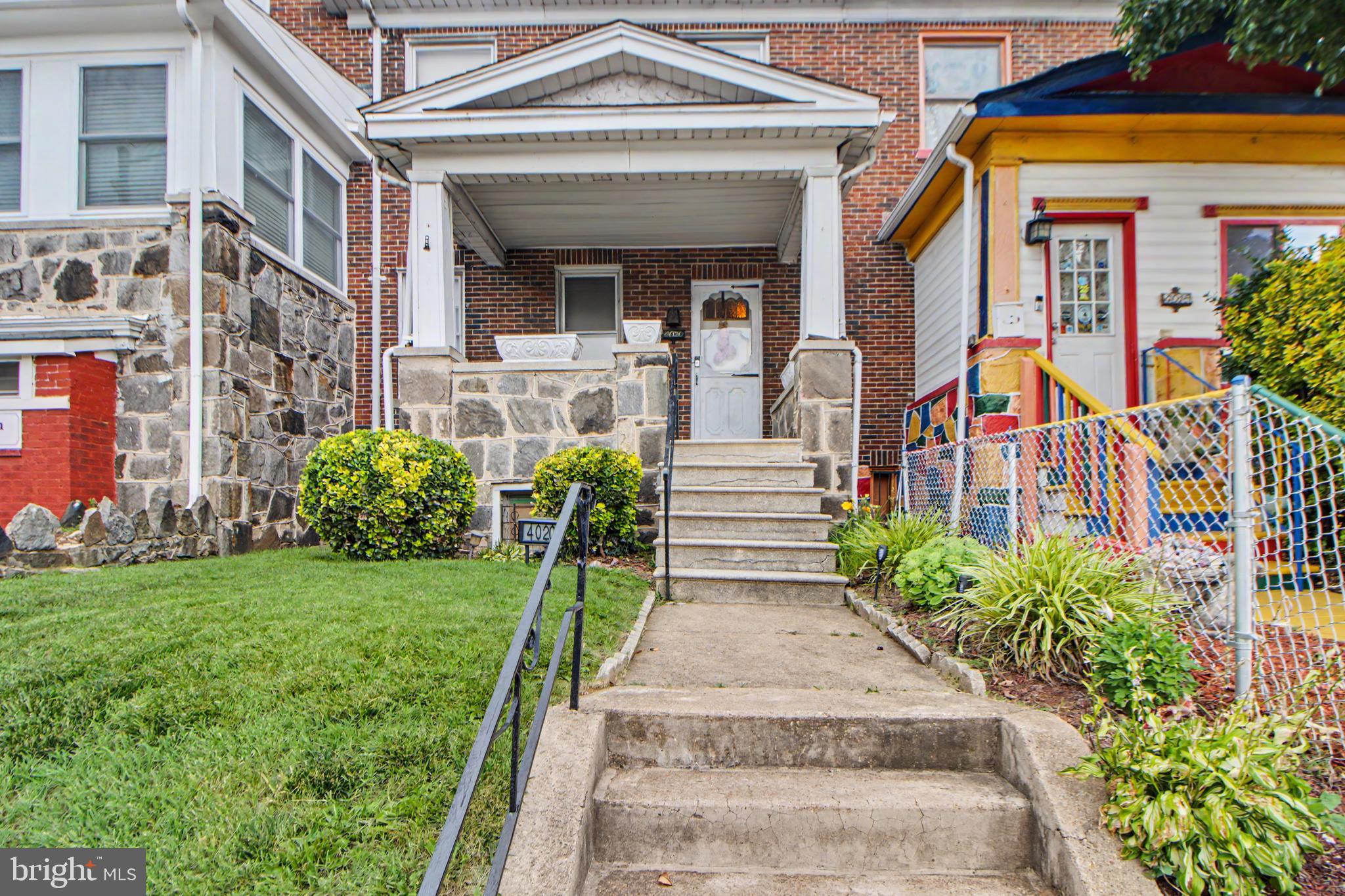 Welcome to 4020 Edmondson Avenue! This spacious 4-bedroom, 2-bathroom home offers plenty of room and endless potential for homeowners and investors alike. The main and upper levels feature three bedrooms, while the finished lower level includes a fourth bedroom and additional living space, providing flexibility for guests, a home office, or multi-generational living.

Conveniently located near major commuter routes, shopping, dining, parks, and local amenities, this property presents an excellent opportunity to customize and add value. With a functional floor plan and generous living areas, the home is ready for its next owner to make it their own.

Property is being sold strictly AS-IS. Seller will make no repairs. Inspections are for informational purposes only. Don't miss this opportunity to own a 4-bedroom home in a convenient Baltimore location.