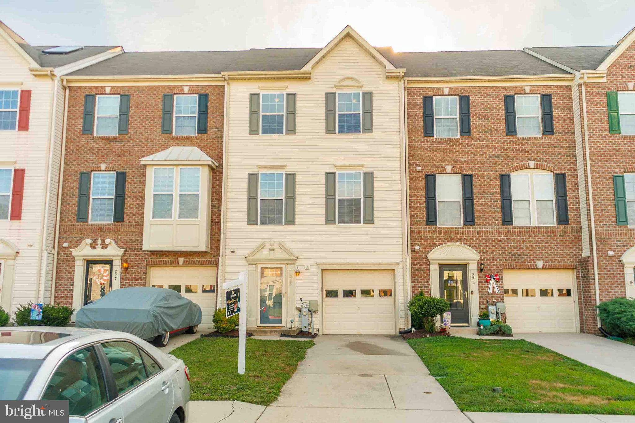 Open House 07/11/26 1:00-4:00PM

Welcome to 225 Staysail Drive — where comfort, convenience, and modern townhouse living come together perfectly! Join me on a tour of this beautifully maintained townhome offering approximately 1,840 sq. ft. of living space with 3 spacious bedrooms, 2 full bathrooms, 1 half bath, and a fully finished lower level.

Enjoy the convenience of garage parking (including extra assigned parking spaces) and step into the finished lower level of extra flex space for a home office, movie room, gym, playroom, or all the above complete with an additional half bath.

Up the first flight of stairs, the main level boasts a bright and airy layout featuring a sun-filled living room, an oversized kitchen / dining room combo with island seating, pantry storage, and sliding doors leading to your outdoor space, perfect for summer cookouts or morning coffee. The upper level features a spacious primary suite with a tray ceiling, walk-in closet and private bath with dual shower heads - plus, two additional bedrooms and a full hallway bathroom. Carrying baskets downstairs is officially canceled with convenient upstairs laundry. WASHER & DRYER DO NOT CONVEY.

This home is nestled in a peaceful residential area but minutes away from Pulaski Highway, Mountain Road, I-95, MARC and Aberdeen Proving Grounds. Enjoy nearby parks, shopping, dining, golfing, and nature trails during your leisure time.

Whether you're upsizing, downsizing, or buying your first home, 225 Staysail Dr checks all the boxes!