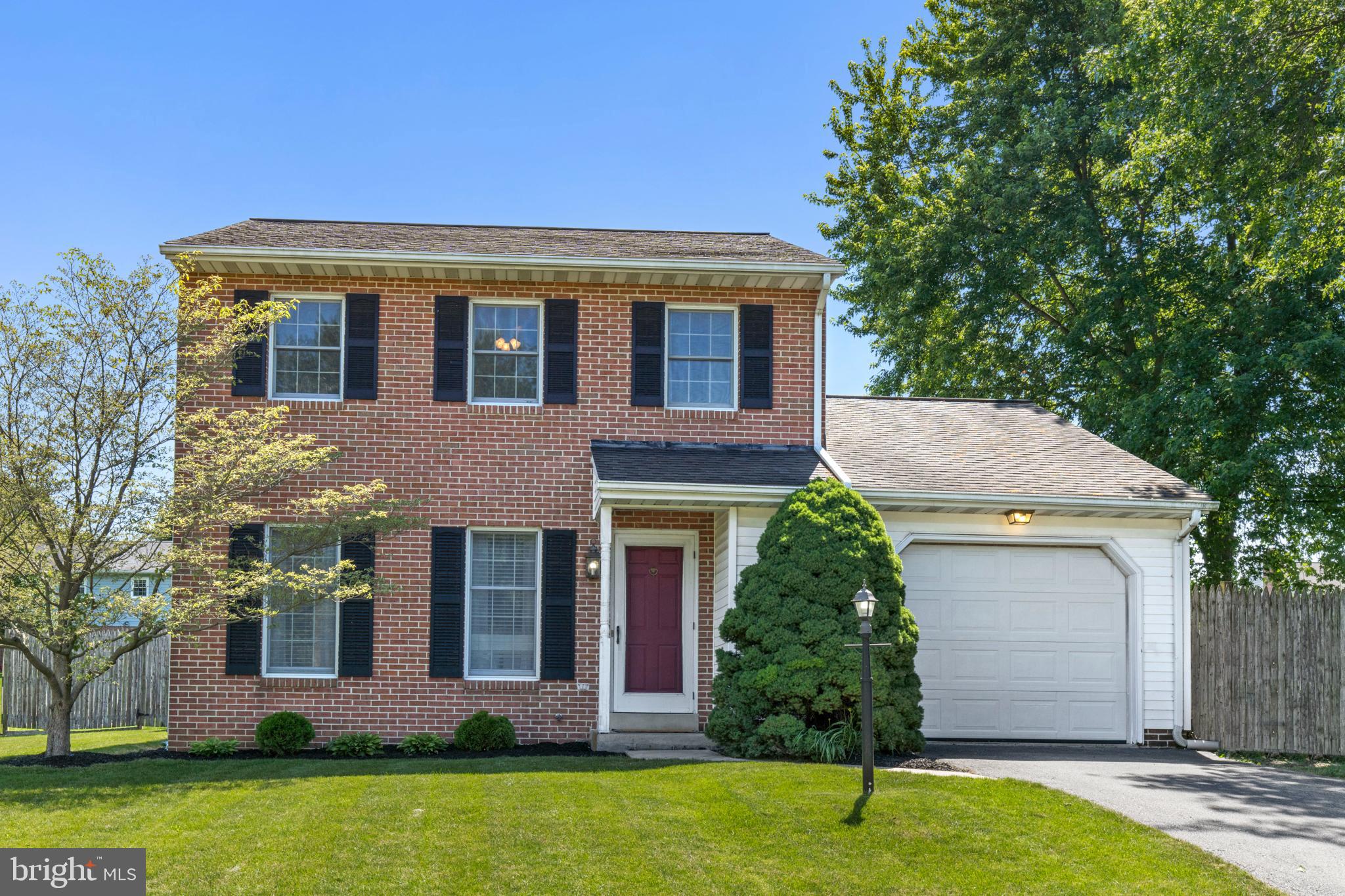 Sweet Belair Beauty.  Nice 2-story in quiet neighborhood.  Fenced in flat backyard.  New granite kitchen with unbelievably large walk-in pantry, tile backsplash, and all appliances.  Dining room with crown molding, chair rail, and wainscoting.  New 1st floor powder room.  1st floor laundry room. (Washer and dryer included).  Adorable living room with decorative electric fireplace.  Lower level family room with kitchenette and wine fridge.  Extra large primary bedroom with double closets.  New HVAC 2017.  Garage and patio.