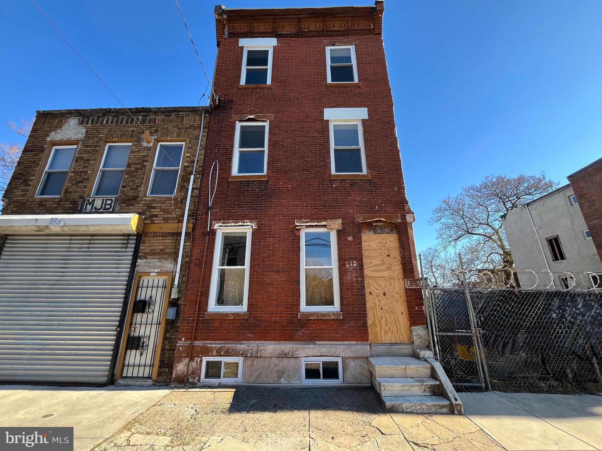 Great opportunity for this spacious Two Story Brick row located in the Southwest section of Philadelphia. Property features open front porch, spacious living room, dining room, kitchen with walkout access to rear yard. Upper level shows 2 good sizable bedrooms with ample closet space and 3pc. hall bath. Full unfinished basement with laundry area. Conveniently close to local shopping, schools, transportation and mins. away from major roadways