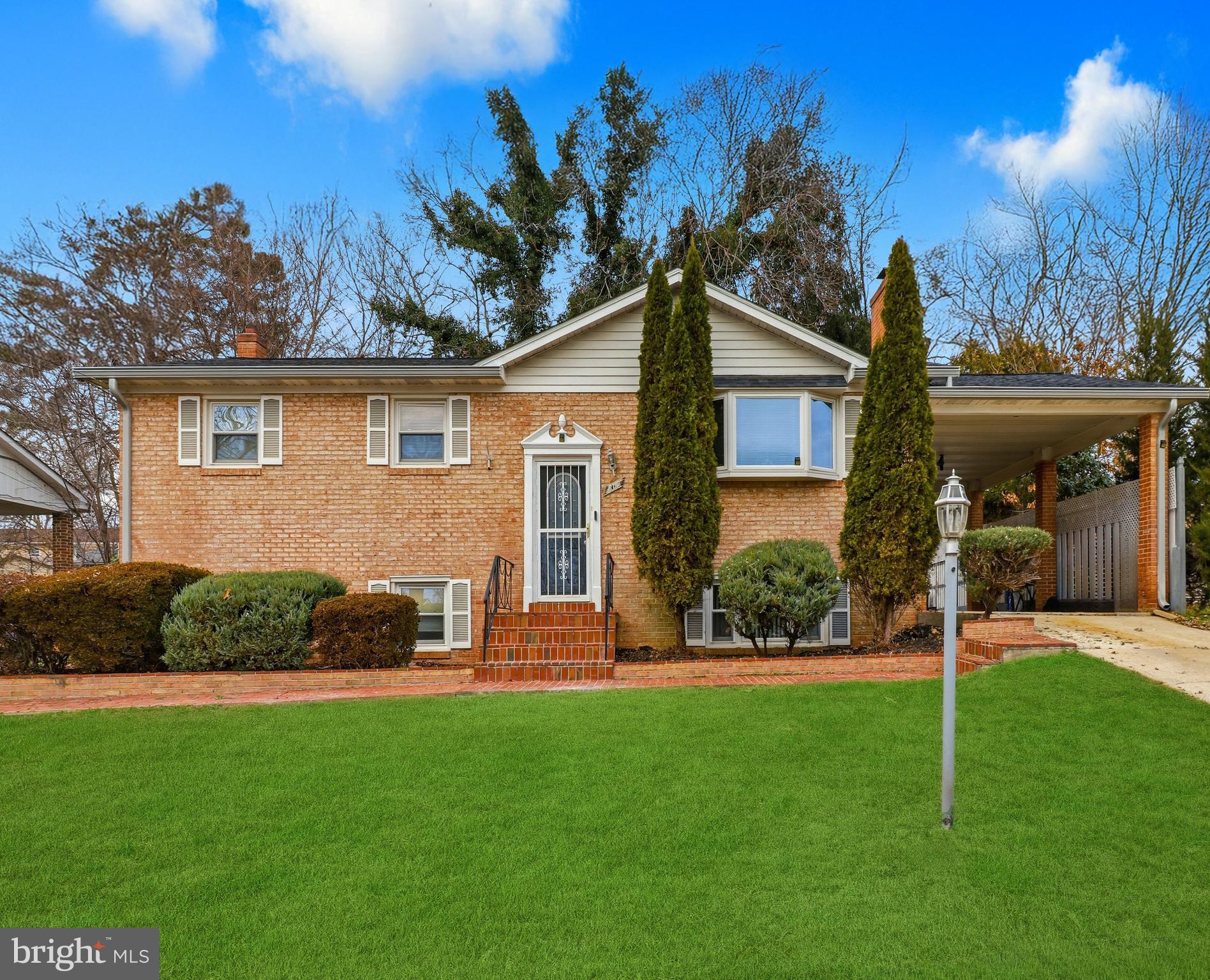 BACK ON MARKET – Buyer Financing Fell Through!

Welcome to this stunning, recently renovated 4-bedroom, 2.5-bath detached home located in the highly sought-after Crestview Manor community. This beautifully remodeled residence showcases modern elegance paired with timeless architectural design, offering two levels of comfortable and sophisticated living.

As you arrive, you’ll be greeted by a picturesque, tree-lined neighborhood and a generously sized lot with mature landscaping. The multi-car driveway and attached garage provide both convenience and curb appeal, creating a warm and inviting first impression.

Step inside to discover a thoughtfully designed floor plan that blends open-concept living with defined spaces—perfect for both entertaining and everyday living. The main level features abundant natural light, updated lighting fixtures, and new carpeting throughout.

The fully renovated kitchen is a true centerpiece, boasting sleek quartz countertops, upgraded stainless steel appliances, a gas stove, and ample cabinetry—ideal for any home chef.

Upstairs, you’ll find three spacious bedrooms, including a luxurious primary suite with a private en-suite bathroom featuring a beautifully designed standalone shower. The additional bedrooms share a well-appointed full bath.

The lower level expands your living space with a large family/entertainment area complete with a cozy fireplace—perfect for gatherings or relaxing evenings at home. A fourth bedroom on this level offers flexibility for guests, a home office, or multi-generational living.

Step outside to enjoy the expansive backyard and custom brick patio—an ideal setting for entertaining, relaxing, and making lasting memories.

Major Updates Include:

New Architectural Roof (2023)
New AC Condenser (2025)
Water Heater (2021)
Upgraded Electrical Panel (2021)

Conveniently located in Clinton, this home offers easy access to major commuter routes (I-495/I-95), shopping centers, restaurants, parks, hospitals, and more. Enjoy a friendly community atmosphere with nearby schools and recreational amenities.

This move-in-ready home combines comfort, style, and convenience—don’t miss your opportunity to make it yours!