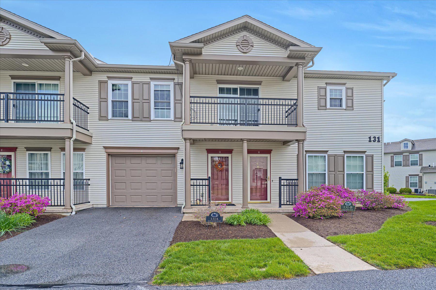 Welcome to one of the most desirable spots in Homecoming Ridge II at The Village at Penn State, where location does most of the talking (and it’s saying good things). Just minutes from Beaver Stadium and the Bryce Jordan Center, you’re close enough to the action without living in the post-game traffic.
This spacious condo keeps it simple with a functional layout, two private balconies (because one is never enough), and plenty of room to spread out.
The HOA takes care of water, sewer, lawn care, snow removal, and access to the clubhouse, pool, fitness center, and more, so you can trade chores for game days, weekends, and the rare joy of not shoveling snow (a true State College luxury you don’t want to give up).
Schedule your showing today! Don’t wait too long, because this one might not hang around for the whole season.