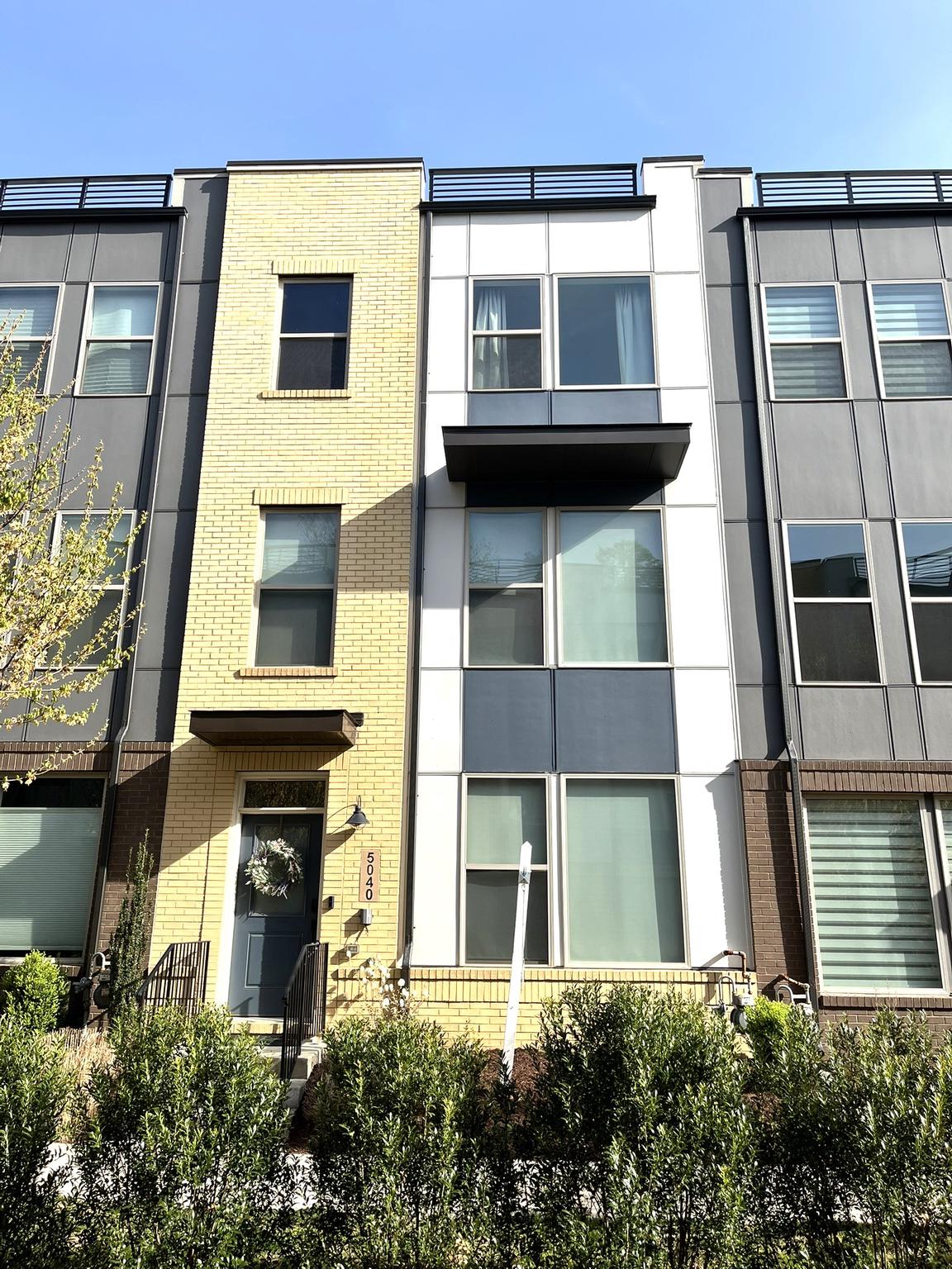 Welcome to 5040 Oakmoore Drive.  This 3-level luxurious townhouse in the highly sought-after North Quarter community is ideally located in the heart of North Bethesda. Built in 2020, this contemporary residence offers 2,200 square feet of thoughtfully designed living space with an open floor plan that effortlessly blends comfort and elegance.

The gourmet kitchen is a chef’s dream, featuring upgraded countertops and stainless steel appliances, and opens seamlessly to the dining and living areas—perfect for entertaining. High ceilings, crown molding, and recessed lighting enhance the bright and inviting atmosphere throughout the main level.

The home offers three generously sized bedrooms, each with walk-in closets for ample storage. The spa-inspired primary en-suite bath boasts dual vanities, a glass-enclosed shower, and a soaking tub, creating a true retreat. Modern conveniences include an upper-level laundry area, energy-efficient windows, and a state-of-the-art sprinkler system.

Enjoy outdoor living on your private deck, or take advantage of the community amenities, including a dog park, picnic area, and playground. An attached two-car garage plus driveway parking provide everyday convenience. The association handles grounds maintenance, snow removal, and trash collection, allowing for low-maintenance living.

The entry level features a large office with natural lighting and walk-in closet.

Acceptable forms of financing are conventional, FHA and cash.  Veterans have the option of  a VA Assumable loan at 3.75%.

This home’s convenient location offers easy access to Metro, Pike & Rose, shopping, and major commuter routes to Bethesda and Washington, DC—making it the perfect blend of luxury, comfort, and accessibility.