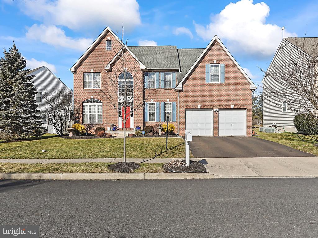 **Showings start at the open house on 2/10/24 1-4pm**

Nestled within a quaint community this captivating colonial home exudes a blend of traditional charm and modern comfort. Boasting four well-appointed bedrooms and 2.5 bathrooms, this residence is a paradigm of suburban elegance.
Upon entering, guests are greeted by an open foyer, setting the tone for the spacious and well-thought-out floor plan that unfolds within. The formal living room and dining room of the home radiates warmth and hospitality, inviting family and friends to gather and create lasting memories.The gourmet kitchen features custom cabinetry with an ample amount of space. In the center you will love the generously sized island that provides additional counter space and can also be utilized as a casual dining spot. Adjacent to the kitchen, the family room offers a more relaxed atmosphere. It's a space designed for comfort and everyday living. The upstairs main bedroom is a true retreat, featuring a serene sitting area that offers a peaceful escape. The room is further enhanced by its ample closet space, providing generous storage solutions for a well-organized living experience. The main bath features a double vanity with  a spa tub and separate shower. 
Each of the home's bedrooms is designed with comfort and convenience in mind, boasting good closet space that meets the needs of modern living. The thoughtful design extends throughout the house, ensuring that every room is both functional and aesthetically pleasing.
The basement presents a vast canvas of possibilities. Huge and unfinished, it awaits a personal touch to transform it into an additional living space, recreation room, or home theater, tailored to the new owner's desires.
Stepping outside, the backyard reveals a delightful deck, offering a private oasis for relaxation and entertainment. The deck is framed by lush arborvitae trees, creating a natural screen that enhances the sense of seclusion and tranquility.
This colonial gem, is not just a house, but a place to call home – a perfect blend of comfort, style, and potential, ready to be cherished by those who value a harmonious blend of traditional elegance and contemporary living.