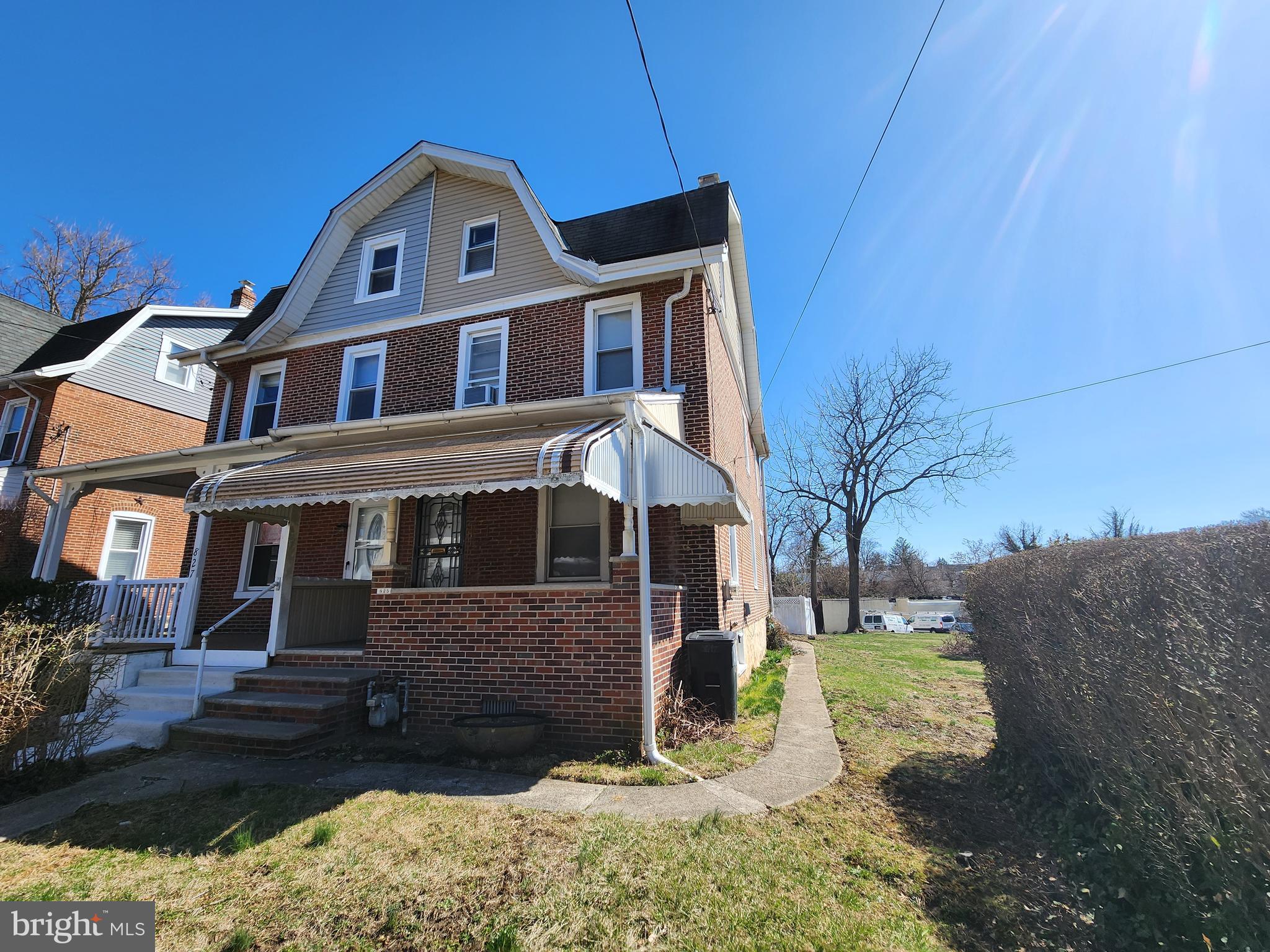Now for sale in Ardmore - a 4-bedroom, 1 bathroom Twin home in the Haverford School District! This property begins with an open living/dining area and roomy kitchen that offers plentiful space for a table or the addition of an island. Upstairs, there are 3 bedrooms and hall bath - with 2 additional rooms on the 3rd floor. Use as extra bedrooms, office space, play room - whatever suits your needs! There's also an unfinished basement with laundry area and walkout stairs. Additional features include hardwood flooring throughout, front and rear covered porch, and partially fenced yard. This home does need some TLC, but it presents a great opportunity for a new owner to update and customize to their taste and needs. Schedule a showing today and make your offer!