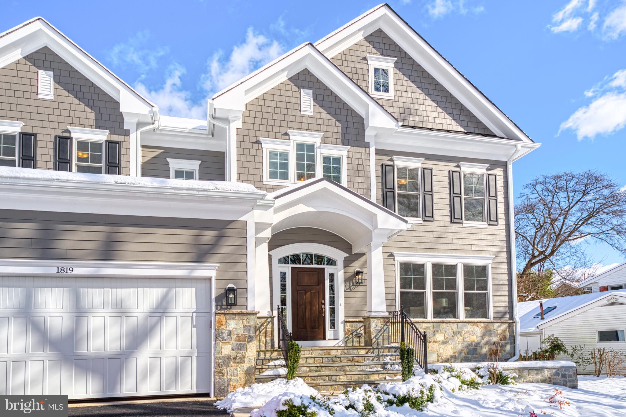 BRAND NEW CONSTRUCTION  MOVE-IN NOW!  BY SEKAS HOMES. THE CHANTICLEER III, THIS CENTER HALL PLAN SHOWCASES ELEGANT BALANCE  IN IT'S FLOW OF WELL THOUGHT-OUT LIVING SPACES.  THE CHANTICLEER III  COMPLIMENTS  TODAY'S FAST-PACED FAMILY.   2 CAR FRONT-LOAD GARAGE WITH 4' EXTENSION FOR ADDED STORAGE.  .   STUDY  AND DINING AREAS OFF THE FOYER.  THE REAR OF THE HOME OFFERS A LARGE FAMILY-ROOM & KITCHEN WITH A  FIREPLACE  AND UPSCALE CHEFS-INSPIRED  GOURMET KITCHEN  AND WALK-IN PANTRY .  TERRIFIC KITCHEN TO COOK -IN & ENTERTAIN-IN.    . 9' CEILINGS THREE FLOORS.4'  GARAGE EXTENSION.  FAMILY ENTRANCE WITH MUDROOM AND BUILT-IN BENCHES & HOOKS & CUBBIES.  UPSTAIRS IS  A SPACIOUS PRIMARY SUITE AND THREE LARGE SECONDARY BEDROOMS  FOR KIDS AND GUESTS EACH WITH ITS OWN BATHROOM. UNWIND IN THE OVER-SIZED PRIMARY SUITE SLEEPING AREA ALONG WITH TWO WALK-IN CLOSETS.  THE MASTER BATH ITSELF HAS A LUXURIOUS BATH & OVERSIZED SHOWER IN YOUR PRIVATE RETREAT.   NEW 6' BOARD-ON-BOARD FENCE  REAR YARD. 
 THIS IS NEW CONSTRUCTION.  FINISHED LOWER LEVEL WITH RECREATION ROOM,  BEDROOM 5/BATH 5 & EXERCISE ROOM INCLUDED AS WELL.  SCREEN-PORCH AND  TREX DECK INCLUDED.  WELCOME HOME TO SEKAS HOMES!  ASK ABOUT RATE BUY-DOWN PROGRAM FOR BIG BIG SAVINGS.  WELCOME HOME TO YOUR NEW HOME, THE CHANTICLEER III NEW CONSTRUCTION BY SEKAS HOMES.