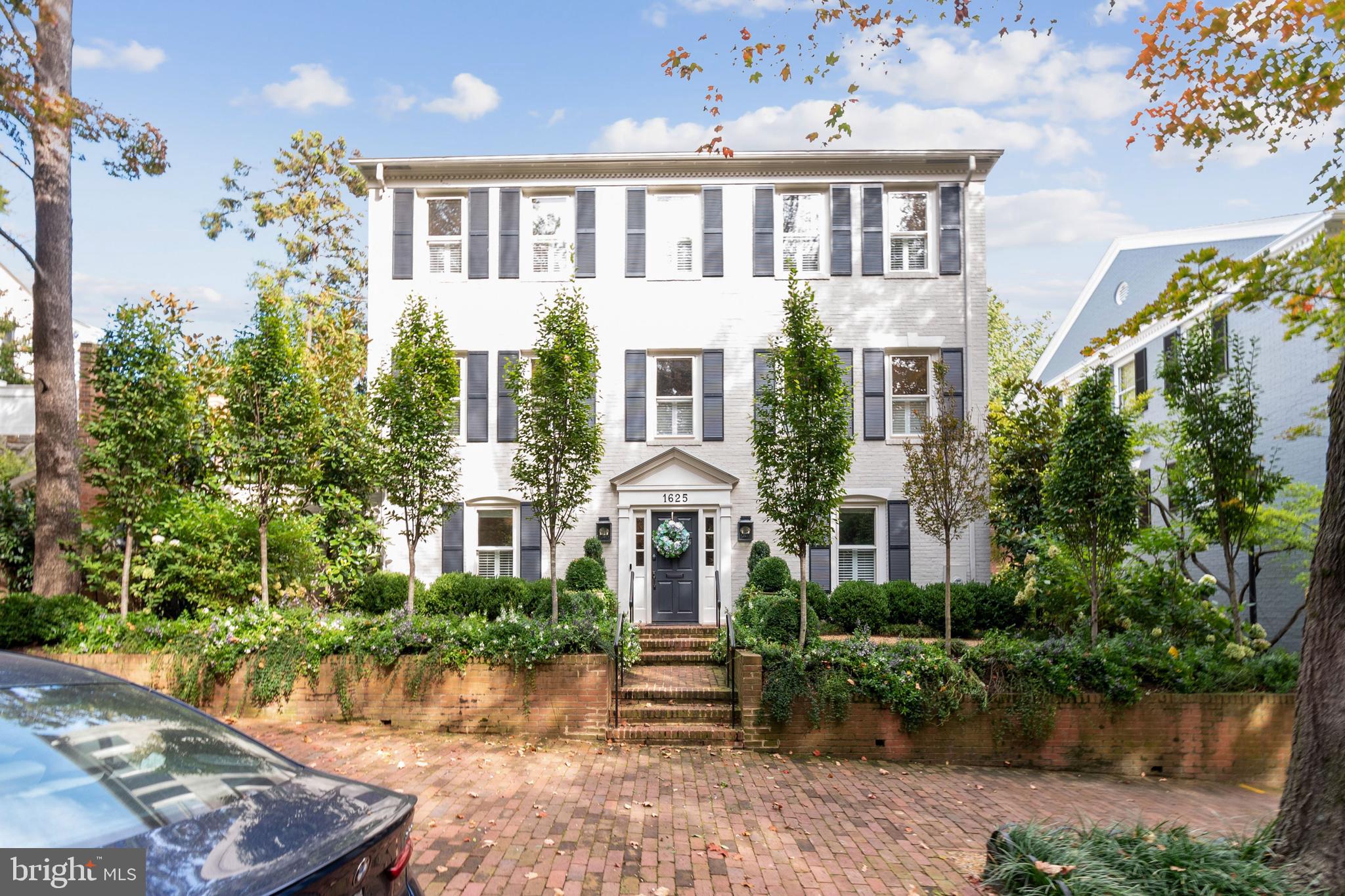 Nancy Taylor Bubes was Listing Agent. Stunning residence in Georgetown's East Village- coveted historic blocks!  Generous main level includes beautifully updated eat-in Kitchen and Living Room with access to Patio, Dining Room, Office, Wet Bar, and Powder Room. Upper Level features gorgeous updated Primary Suite and 2 BR with en-suite Full Baths. Patio, large pool, and enchanting Garden perfect for elegant entertaining. 1-car Garage in Alley.
