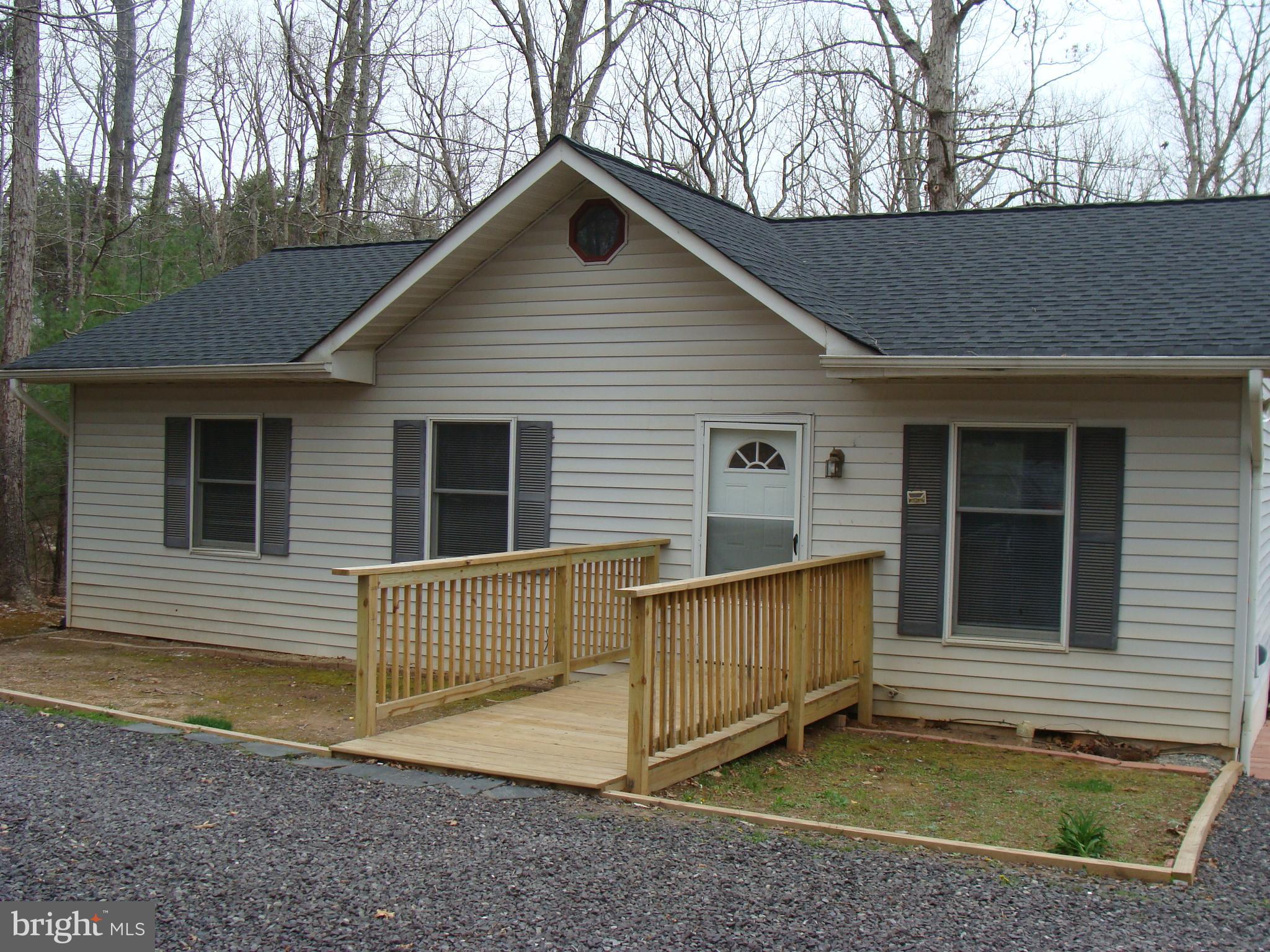 Country setting off of gravel road. Three bedroom & one bath home. Eat-in kitchen and one acre of yard. This little cutie has just been freshly painted and new carpet installed. There is no washer & dryer. Tenant can bring their own. All electric utilities, well water, tenant must maintain the lawn or hire someone to do so. NO PETS indoor or out! Owner requires good credit with scores of 650 or above for each applicant.  You must make 3 times the rental for monthly income.  If you meet the requirements to qualify an appointment will be set for you to tour the home.  Renter's insurance is required. This one won't last long! Hunting is not allowed nor are four wheel riding!