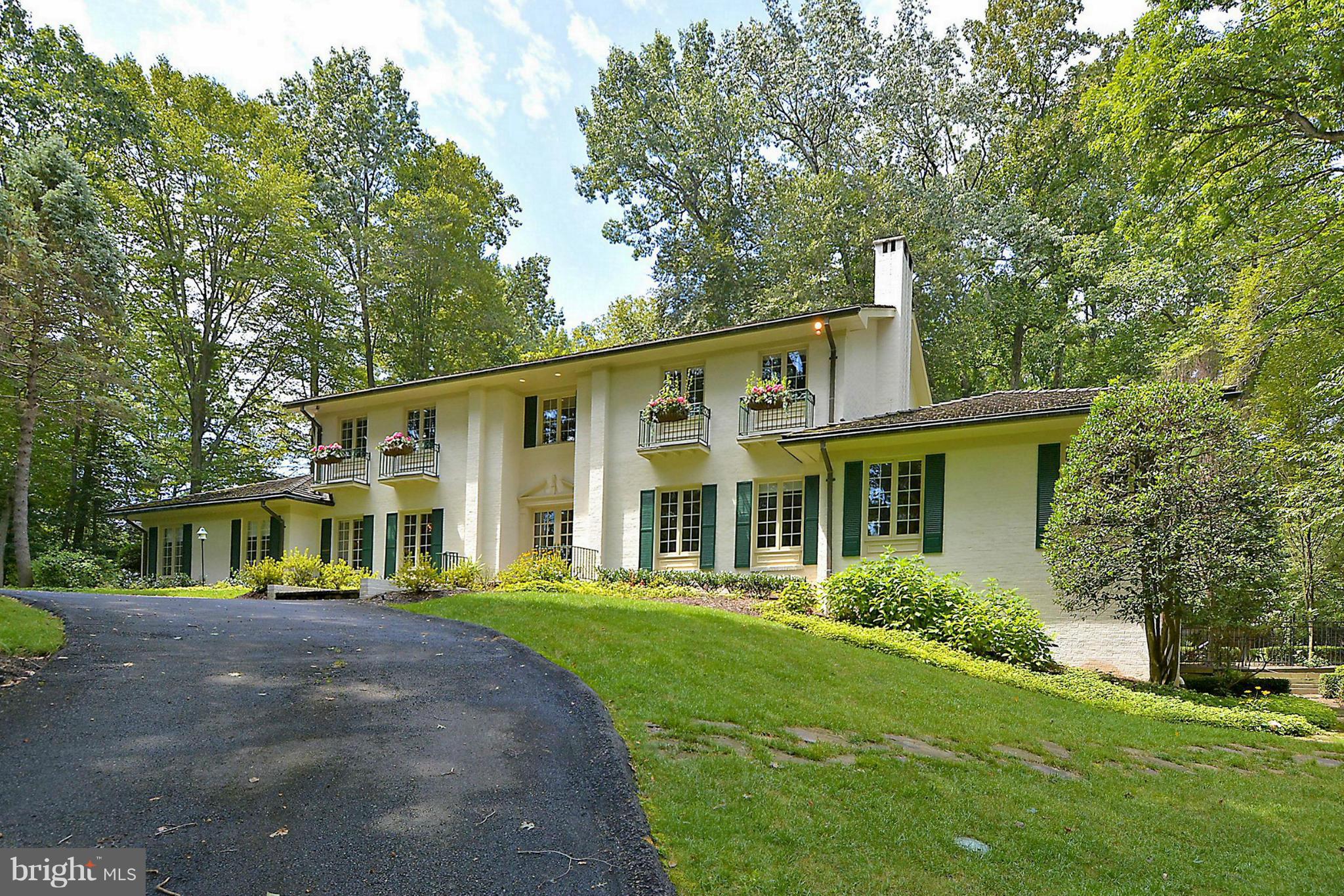 Just reduced! Stunning 6 bed, 5.5 bath colonial on 1.27 private acres! Enter through your grand foyer to a light & bright living room, family room, dining room, library & main level master bedroom. Huge gourmet kitchen & breakfast room w/ fireplace. Enjoy a fully-finished basement w/ rec room, wet bar, exercise room & unfinished storage area. Large patio, in-ground pool & lighted tennis court!