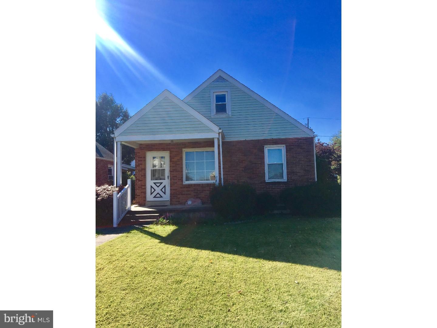 Solid Brick Rancher in Montrose Manor. Hardwood floor in the living room & bedrooms. Full Eat-in Kitchen. 2 nice sized bedrooms and a full bath. Large walk up attic for storage. 1 car oversized garage detached. Nice flat backyard with covered porch. Property is being sold as is.