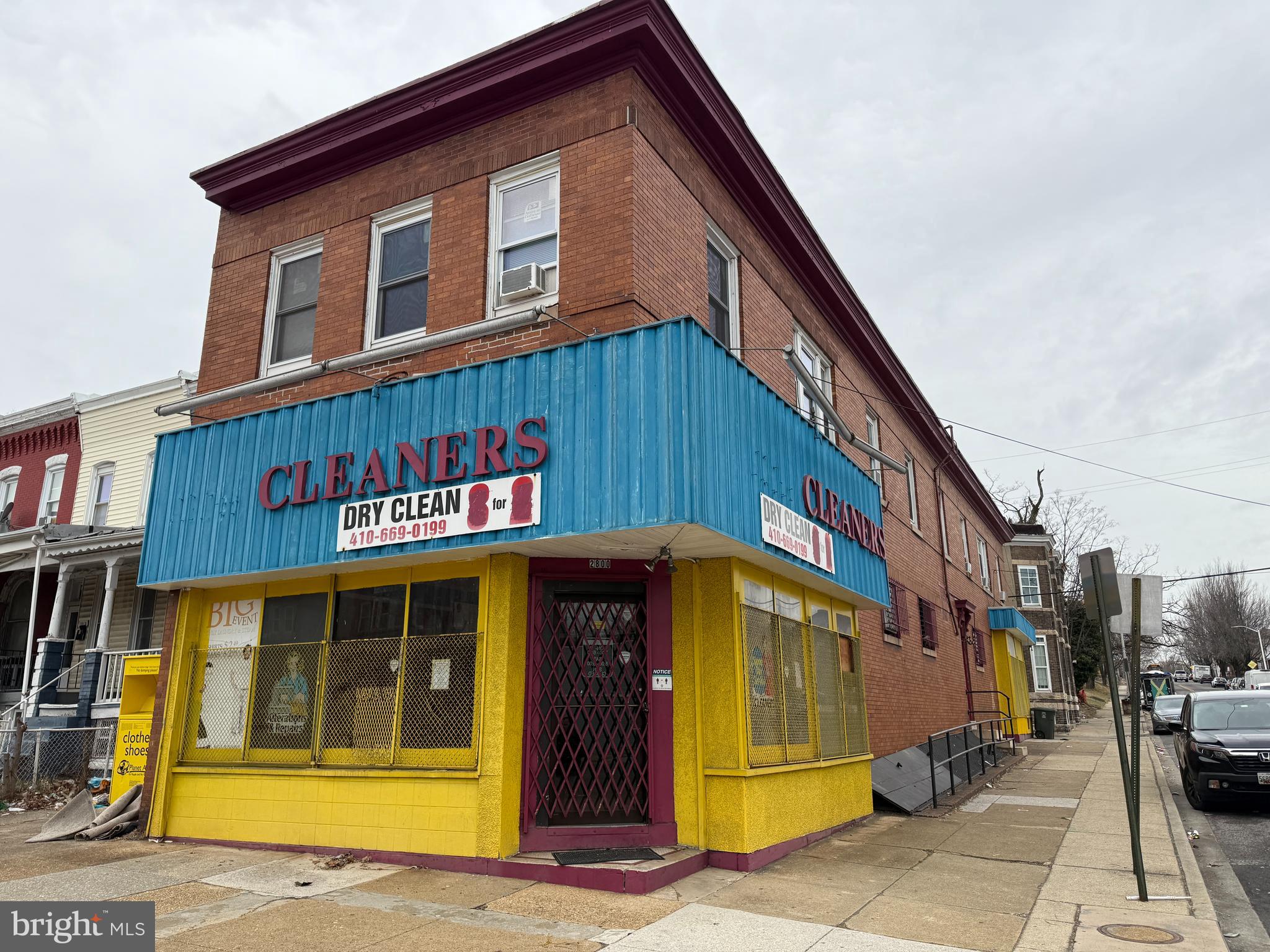 Investor alert right here ladies and gentlemen. Here is your chance to take on a massive corner building just west of Coppin State University at the corner of North Dukeland Sreet. you can’t pass this place without noticing It’s gargantuan size that commands eyeballs both day and night. The upper level offers 2 two bedroom rental units that are turn key and currently vacant. Each unit has updated mechanical equipment and are bright and spacious. Each unit could bring in a potential of $900 a month. The main level and basement could be used as a retail space, meeting space or community center. You choose how you want to make use of this property but there’s no doubt, there is plenty of space here and the rental units can pay for the remaining obligation. Peruse the neighborhood and you will see plenty of investments and improvements to nearby residences, community space and infrastructure.  Build it and they will come!