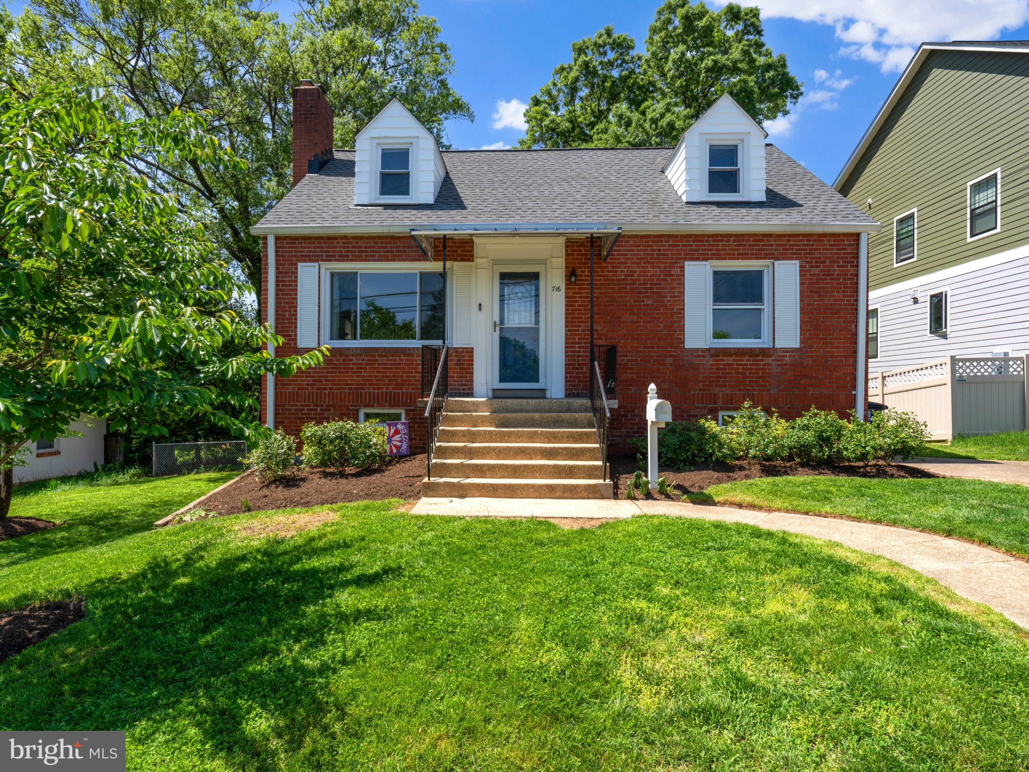 CONTRACTS DUE 7pm MONDAY 5/5.  Charming and Updated Cape Cod in Prime Ballston Location! Nestled on a quiet, low-traffic street just steps from the Shops at Ballston and Metro, this 4-bedroom, 4-full-bath home blends timeless charm with modern updates. Enjoy cooking in the gourmet kitchen, unwind in the spacious living areas, and entertain in the large, flat backyard. Recent upgrades include a newer roof and HVAC for added peace of mind.  All of the major windows replaced during the kitchen renovation just a few short yrs ago. Walk to dining, shopping, parks, and transit—then return home to your private retreat in the heart of it all!