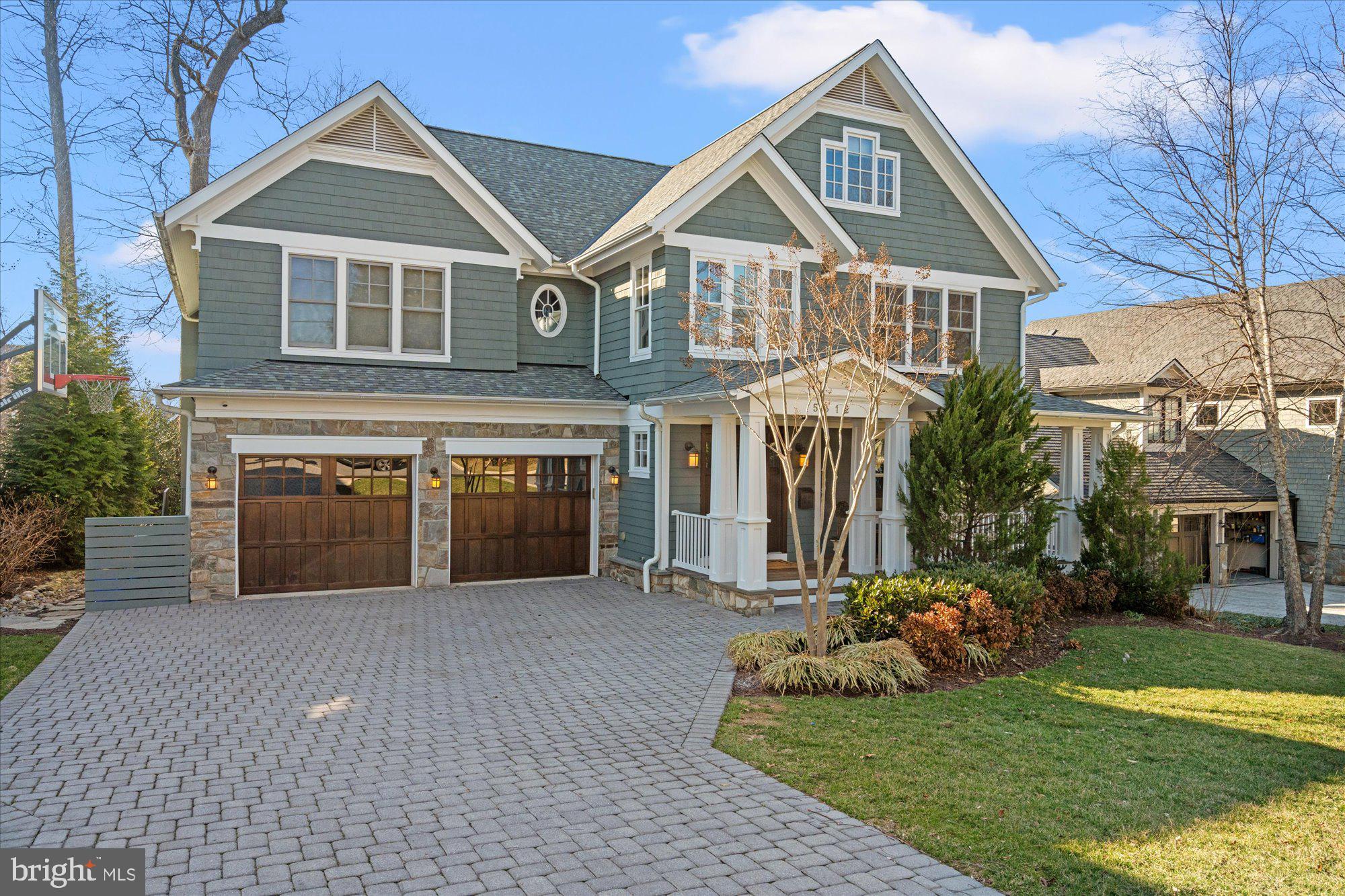 Crafted with timelessness in mind, this six bedroom, five full and one half bathroom home has been beautifully maintained by its long term owners.  Over 7,000 square feet of finished living spaces on four levels with a layout that is hard to match, all on one of the best blocks of Glen Echo Heights with easy commuting access, nearby shopping and amenities, top tier schools and more.