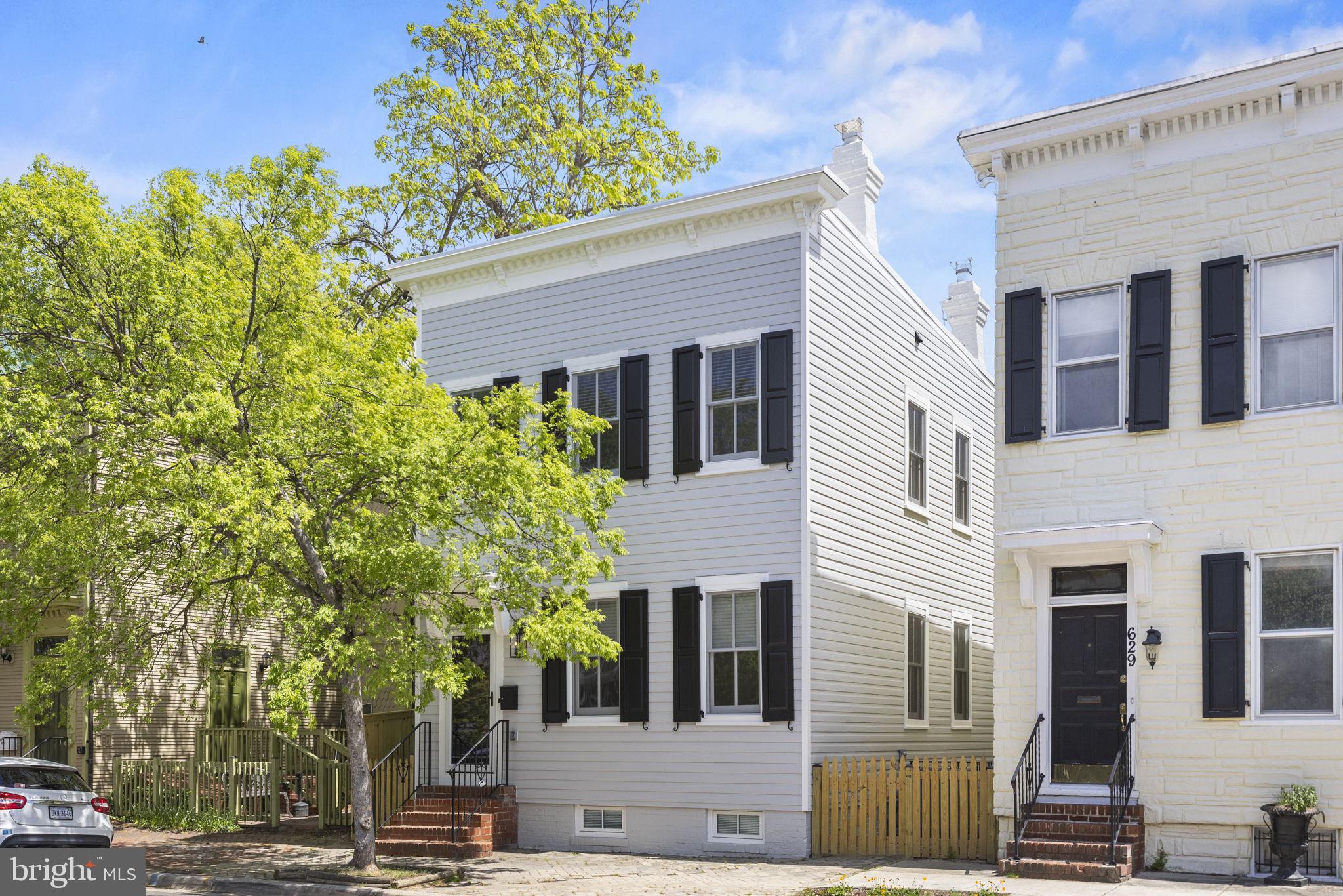 Welcome to 631 N Columbus in the heart of Old-Town Alexandria! This captivating 3-bedroom, 2.5-bathroom home has undergone a complete renovation, showcasing modern updates for seamless turnkey living. Step inside this timeless residence to discover fresh paint, gleaming hardwood floors, and modern fixtures throughout. The kitchen is a chef's delight, boasting a spacious center island, a full wall of windows allowing for abundant natural light, tall cabinetry, full walk-in pantry and state-of-the-art stainless steel appliances. Additionally, their is direct access to the back patio/parking area right off of the kitchen for added convenience. 

While the home has been thoughtfully updated with contemporary amenities, it has retained its classic charm and original character. The primary bedroom is generously sized and features custom built-ins, a walk-in closet, and an en-suite bathroom with double vanities and a beautiful walk-in glass shower. Two additional oversized bedrooms down the hall provide ample space to accommodate various layouts and storage needs.

With its blend of modern conveniences and preserved classic charm, this renovated home at 631 N Columbus offers the best of both worlds.

No Pets allowed

Move In Fee $150