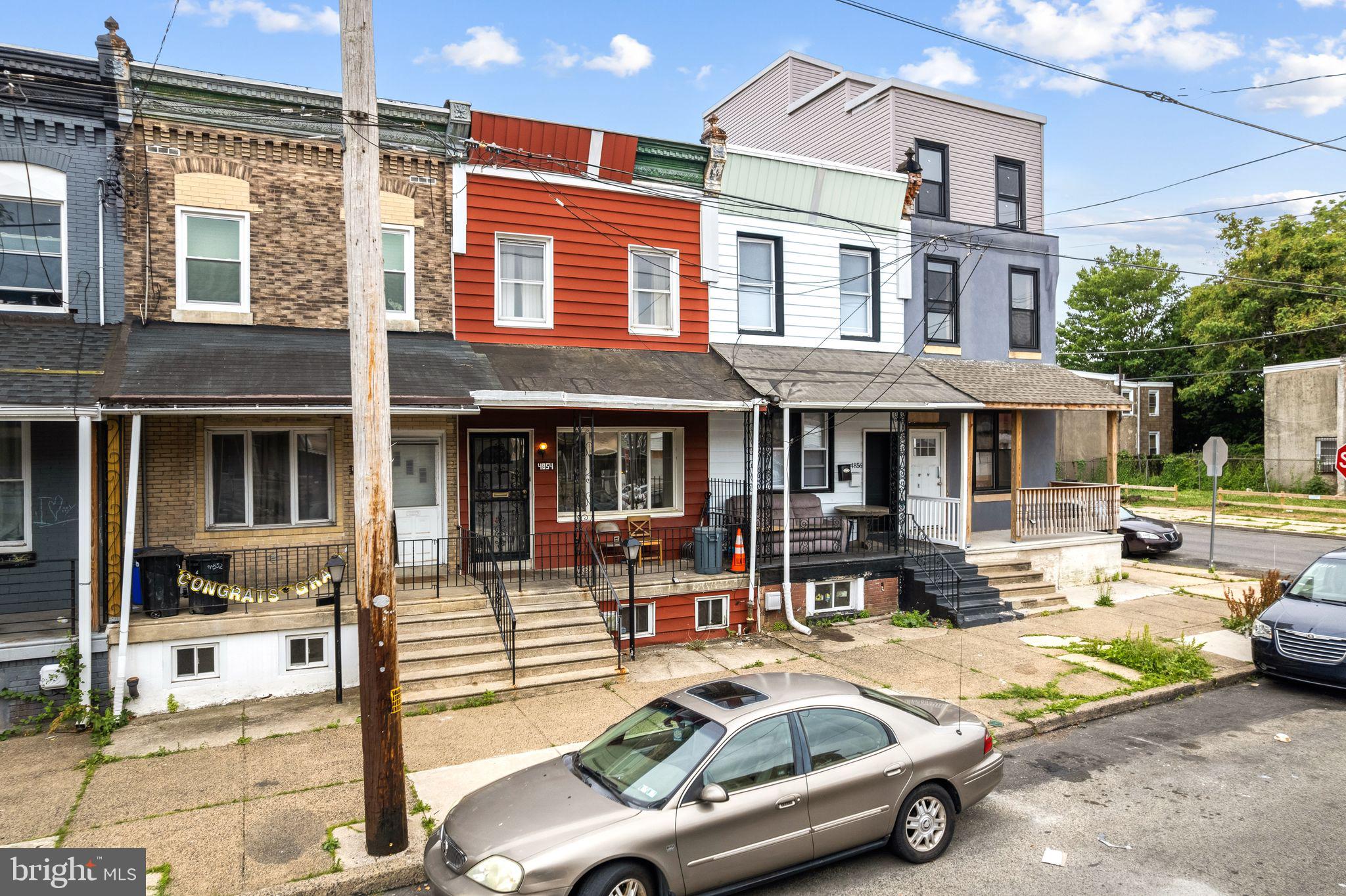 Properties with this much forced appreciation potential don't last. 4854 Fairmount Ave is a massive West
Philly cash cow in 19139. Currently configured as a large 2-bedroom (converted from a 4-bed), the
enormous footprint gives you a rare opportunity to add massive value by easily converting the layout into a high-demand 4-bedroom home. The value-add potential here is huge: 4-bedroom ARVs in this immediate area are soaring between $250k and $275k. Smart investors are moving fast to lock down projects where you can manufacture this much instant equity through a simple layout change. Sold strictly As-Is. Buyer pays all closing costs and both sides of transfer tax.