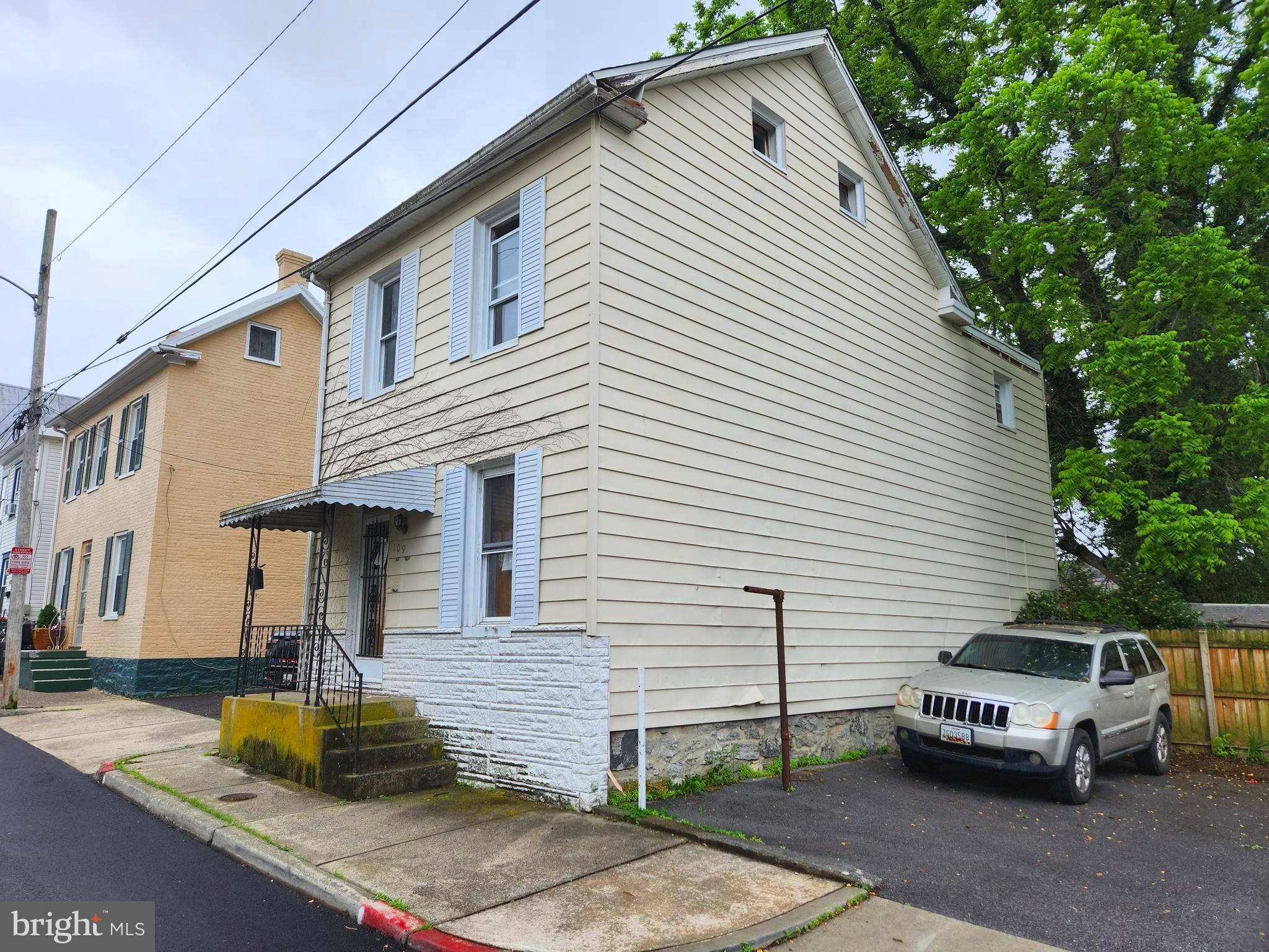 Spacious detached single family with great lot and off-street parking. Will require clearing out and renovation. This property was recently acquired through a tax sale foreclosure.  Cash or hard money only. Sold strictly AS-IS and priced accordingly.