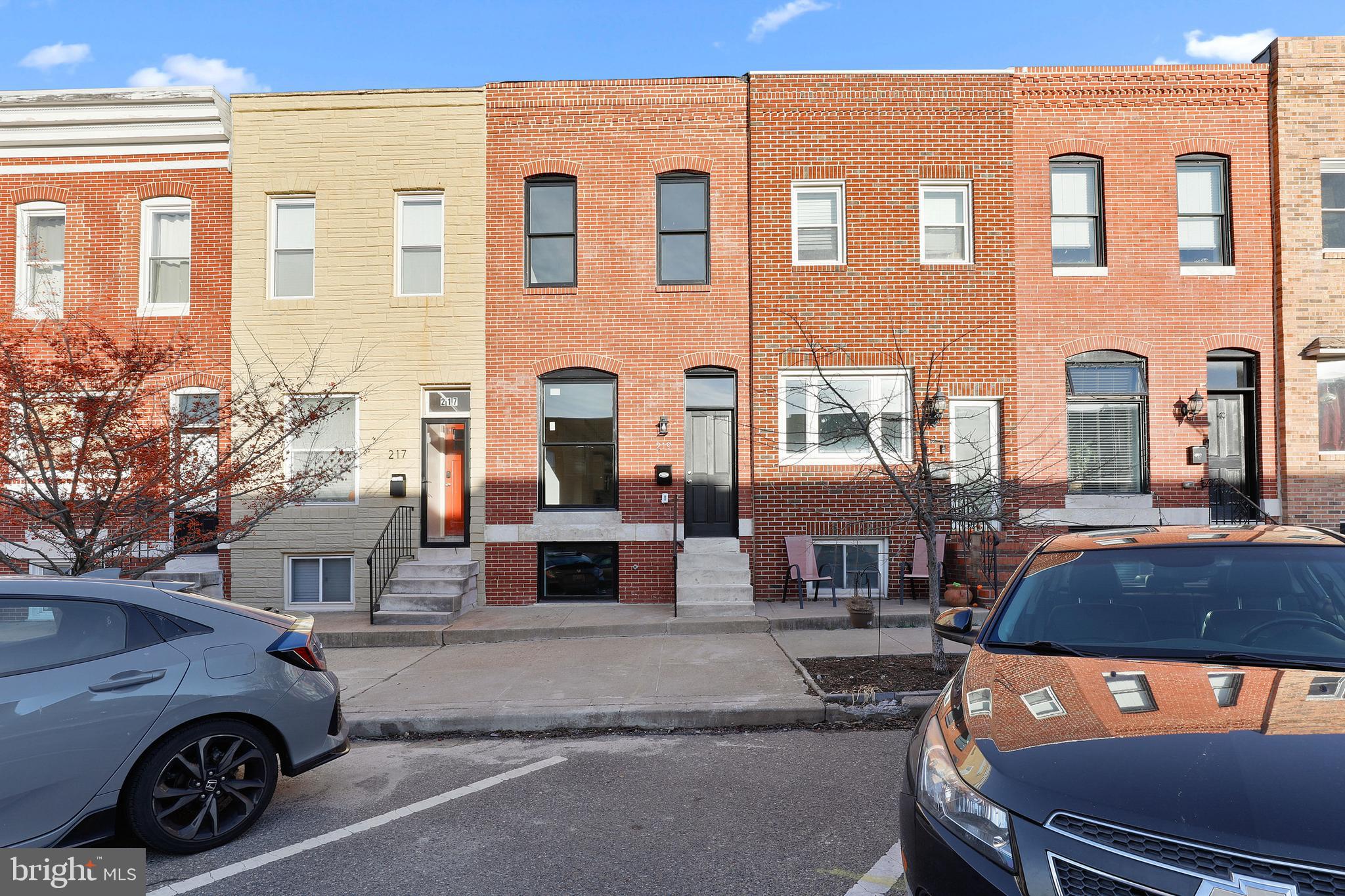 BRAND NEW CHAP RENOVATION BY AVERY PROPERTIES LOCATED ON QUIET AND SOUGHT-AFTER BLOCK IN PATTERSON PARK. 13+ FT WIDE. OFF-STREET PARKING PAD FOR TWO VEHICLES. GLISTENING HARDWOODS CASCADE THROUGHOUT. ENJOY CUSTOM CABINETRY, UPGRADED TRIM AND PAINT PACKAGE, IMPORTED TILE, GRANITE COUNTERTOPS, SS APPLIANCES IN DESIGNER CHEF'S KITCHEN. MAIN LEVEL HALF BATH. TONS OF NATURAL LIGHT. FINISHED LOWER LEVEL. HIGH CEILINGS. TONS OF STORAGE. WALK-IN SHOWERS. WALK-IN CLOSETS. SPACIOUS 4 BEDROOMS WITH 3.5 BATHROOMS. EXPANSIVE ROOF DECK FOR ENTERTAINING. CLOSE PROXIMITY TO RETAIL SHOPPING, LOCAL DINING, PATTERSON PARK, AND ALL MAJOR HIGHWAYS.