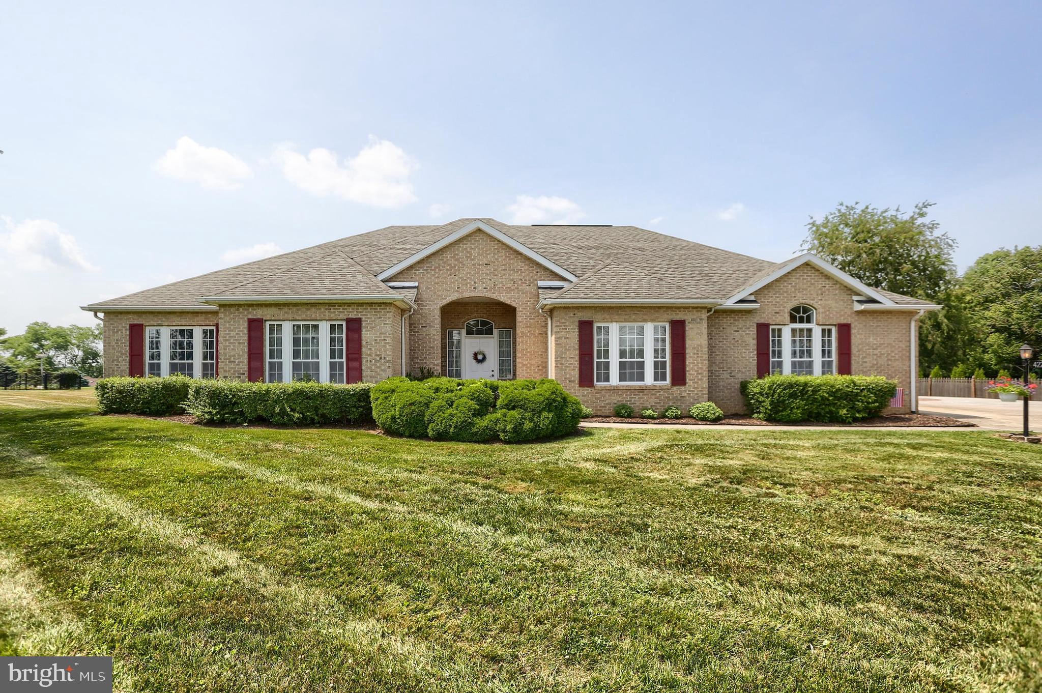 Charming California Ranch on 1.2 Acres in Littlestown
Nestled on a picturesque and mostly level 1.2-acre lot, this well-maintained, custom built full brick masterpiece offers the perfect combination of comfort, space, and rural charm. With 3 bedrooms and 4 bathrooms, the home provides a versatile floor plan designed for both everyday living and entertaining.
Step inside to discover spacious living areas filled with natural light and a layout that offers both functionality and flexibility. Unmatched mechanical infrastructure protects your investment headlined by whisper quiet radiant floor heating, a dedicated attic A/C system and a heated oversized 2 car garage.
Outside, the expansive and gently level property provides endless possibilities for outdoor enjoyment. Whether you're looking to create a garden, add recreational amenities, host gatherings, or simply enjoy the open space and peaceful surroundings, this beautiful lot offers room to bring your vision to life.
Situated in a desirable Littlestown setting, this property delivers the tranquility of country living while remaining conveniently located near shopping, dining, schools, and commuter routes. Rarely does a home combine spacious one-level living, four full bathrooms, and over an acre of usable land in such an inviting package.
Don't miss the opportunity to make this exceptional property your next home. Schedule your private tour today and experience all that this charming ranch has to offer.