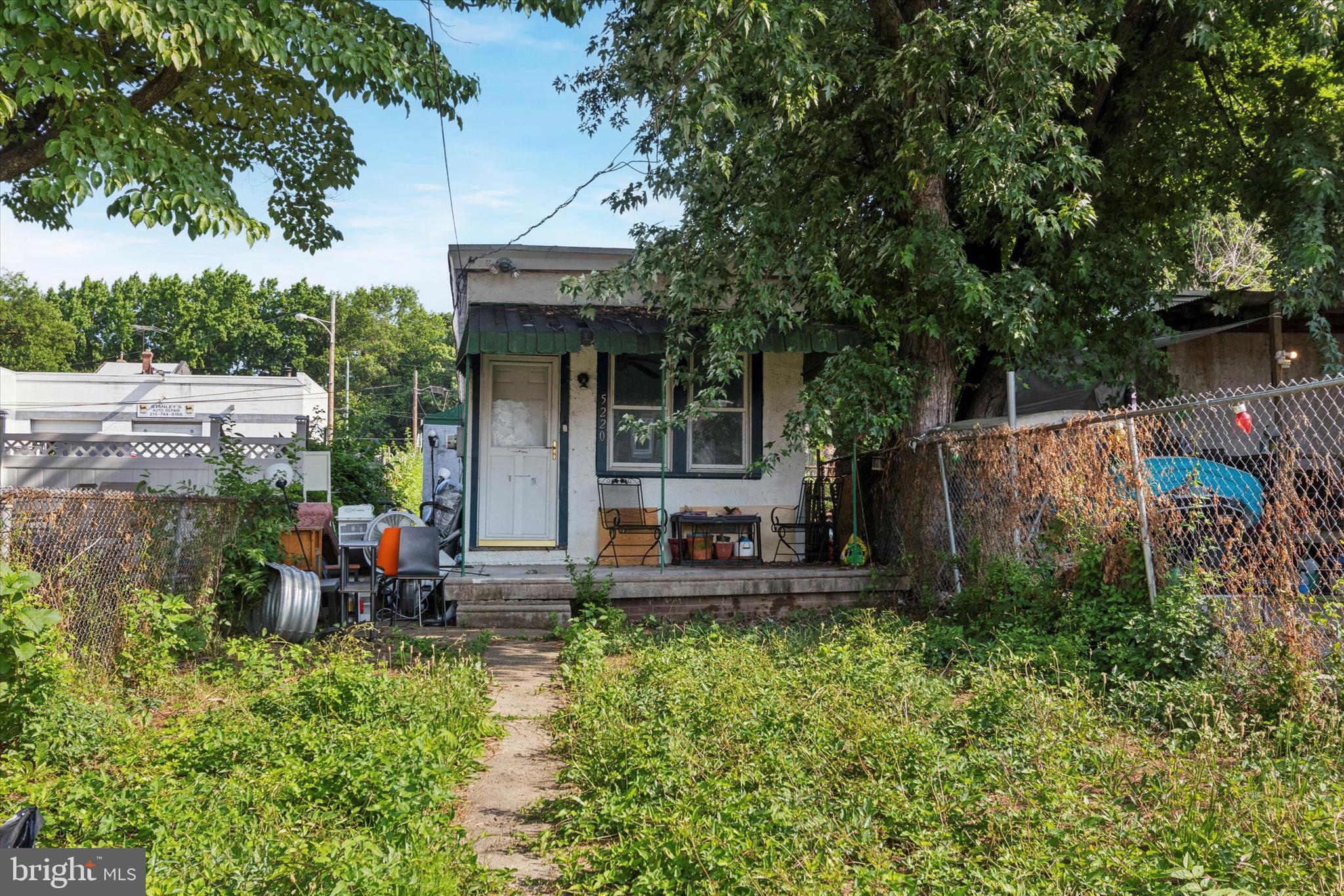 Unique opportunity to have an affordable, tiny house with a large yard in the city or rebuild a larger home on this oversized, street-to-street lot in the Wissinoming neighborhood. For a small investment in the kitchen and bath, you could make this a great home for yourself or rent it out until the time is right to build anew. It’s up to you! The plumbing and the water heater are less than six years old as are the structural supports in the basement. The roof was redone in 2023. Conveniently located just a half mile from the newly-built Shoppes at Wissinoming (Shop Rite, Wawa, Blink Fitness) and 1 mile from I-95. Get to NJ in just 6 to 9 minutes via the Tacony-Palmyra and Betsy Ross Bridges, respectively. Great opportunity! Cash or renovation loans only for this as-is sale.