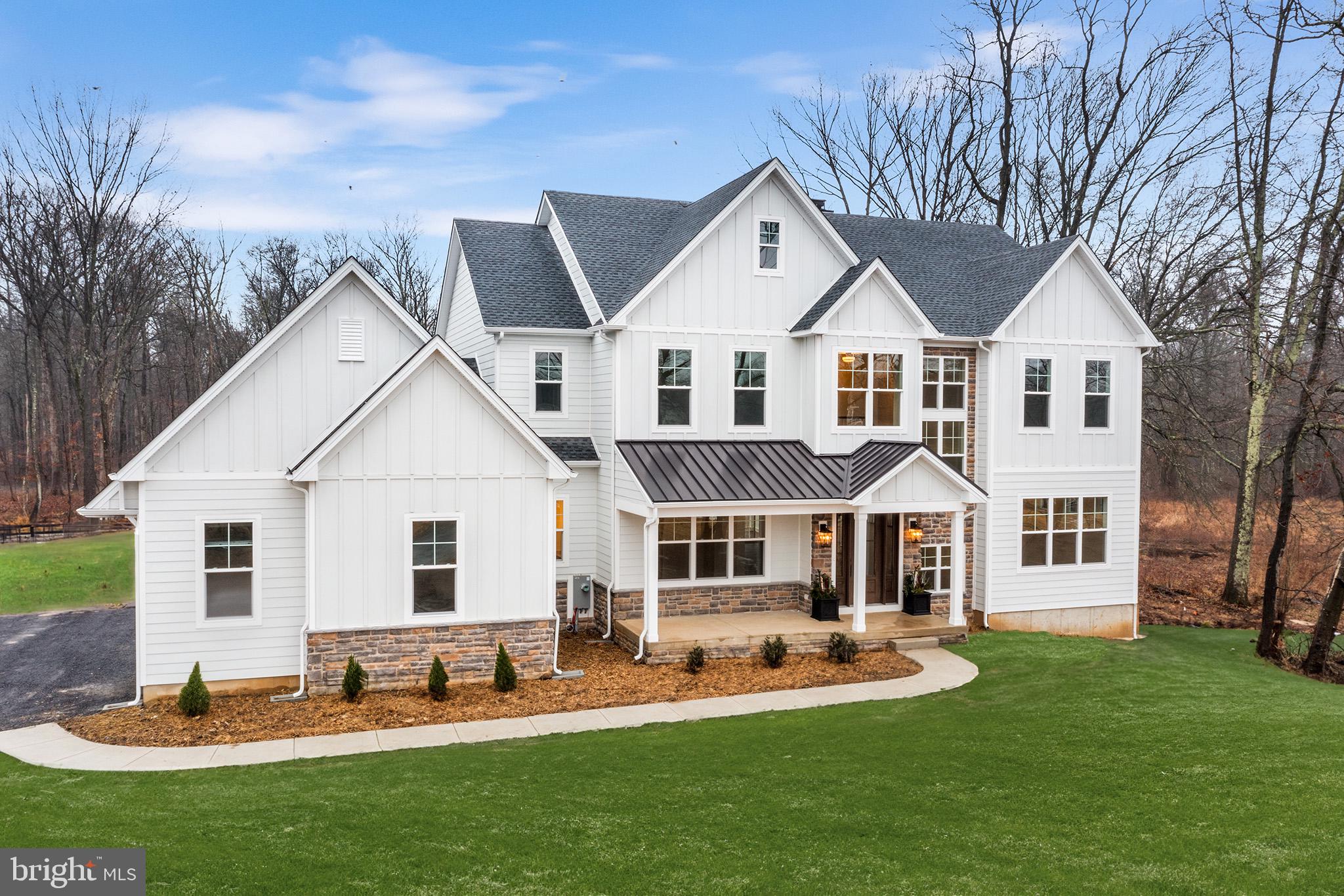 Build your custom dream home on this premium 3.48 acre lot walking distance to Lake Galena and Peace Valley Park.  This lot is located across from the desirable Vineyard at Peace Valley Community.  An exclusive opportunity to build your custom home with spectacular views, on a quiet street, yet close access to everything you love.   This 4 bedroom 3.5 bath home design features a Gourmet Kitchen with views of the private back yard oasis.  Kitchen is open to the large Family Room and Dining Room filled with walls of windows.   The layout of this home has open concept in the main living areas and ultimate privacy for the Home Office/Guest Suite.  
The second floor has an expansive Owner's Suite, the walk in closets, and 3 other spacious bedrooms.  This plan is an example of what can be built.  Buyer can select from builder's home plans or work with architect to design custom home.
This is one of the most beautiful locations near Lake Galena and Peace Valley Park. Enjoy the lake life with walking trails, biking, kayaking, paddle boats or picnic watching the beautiful sail boats and sunsets. Central Bucks School District.    Only a short drive to downtown Doylestown.   Incredible location to build your dream home.