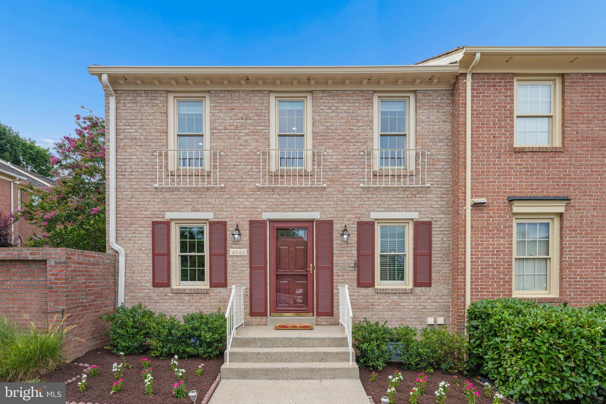 Here is your opportunity to own a large end-unit townhome in the amazing Manor Village neighborhood. This 2400 square foot home features three bedrooms, 2 full and 2 half baths, a large living room, separate dining room and a bonus den right off the kitchen. The gracious foyer and winding stairwell lead to a massive primary suite with ample closet space, and even a dressing area right off the bathroom which has both tub and shower. There is also a full bath in the hallway and two additional generous-sized bedrooms. The basement has been freshly painted and carpeted and has a cozy fireplace...the perfect place to relax and have fun. Another room in the basement is ideal for an office or workout room.