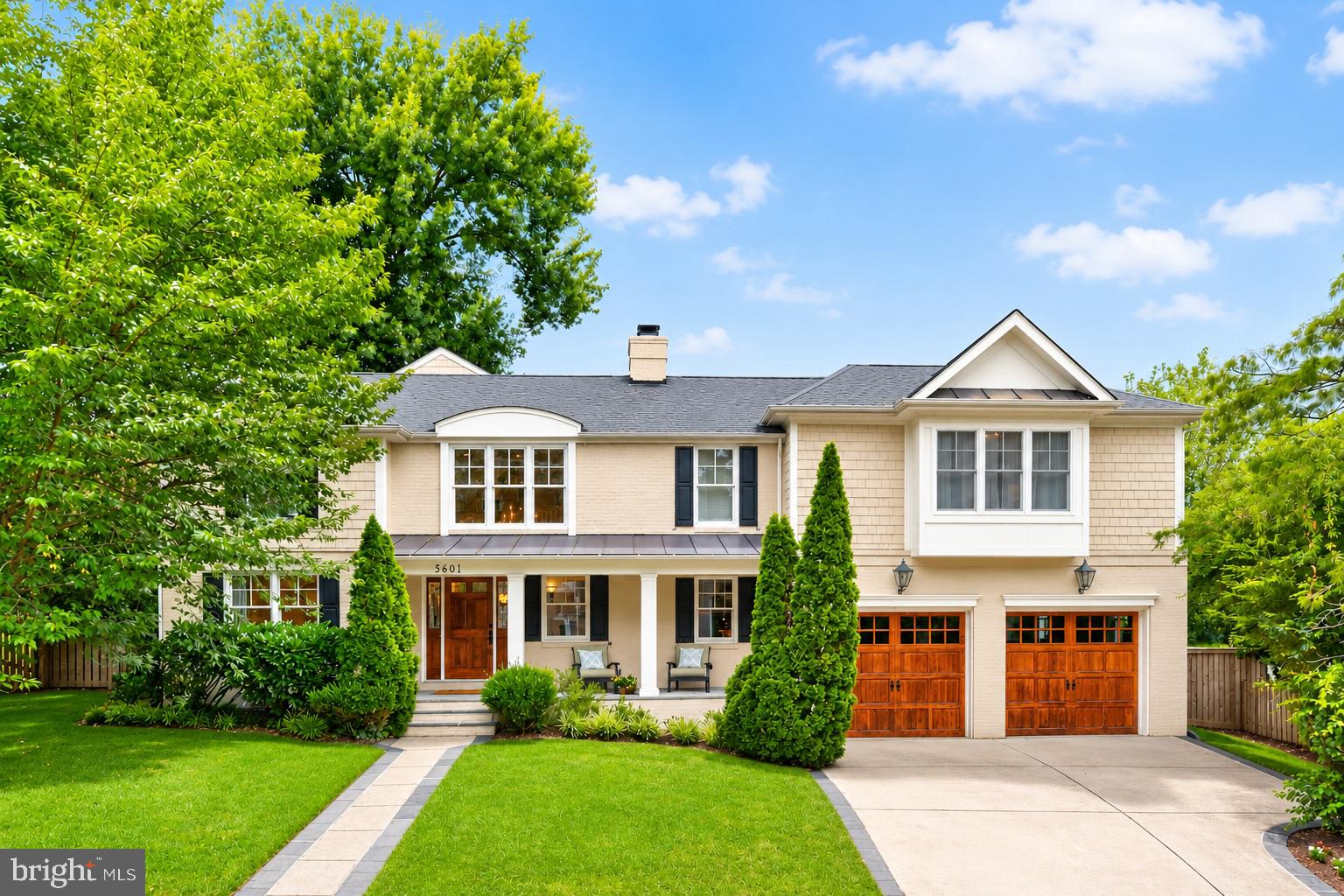 *** Join our Open House on Sunday 7/26, 1:00pm - 3:00pm!  *** Whitman Cluster entry pricing just minutes from Bethesda Row! Offering over 5,700 square feet of thoughtfully designed living space, this is an extraordinary opportunity to own one of the largest homes at this price point in one of Bethesda's most sought-after neighborhoods. Expanded in 2006, the original cottage was transformed into a truly one-of-a-kind residence where architectural character, flexible living spaces, and everyday comfort come together beautifully.

A dramatic two-story foyer filled with natural light creates an unforgettable first impression. From there, the home unfolds with inviting gathering spaces, quiet work nooks, and effortless flow designed for both entertaining and everyday life. At its heart, the spectacular family room is anchored by a stunning stone fireplace and opens seamlessly to a full entertaining bar—an ideal backdrop for everything from holiday celebrations to casual evenings with friends.

Upstairs, an expansive central landing offers the perfect flex space for reading, homework, gaming, or relaxing. Spacious secondary bedrooms share a thoughtfully designed bath with individual vanity areas, giving everyone their own space to get ready with ease. The private owner's retreat is a destination unto itself, featuring skylights, dual walk-in closets, a spa-inspired bath with a rare Japanese-inspired wet room, and a private balcony—perfect for morning coffee or unwinding with a glass of wine at sunset.

The expansive lower level offers incredible flexibility for every stage of life. With a large recreation room, dedicated fitness area, abundant storage, and a current art studio, the space can easily evolve into a private guest suite, multigenerational living area, executive home office, or creative studio. Already plumbed for a full bath, the possibilities are endless.

Perfectly tucked away on a quiet cul-de-sac, yet just a 15-minute walk to Bethesda Row's acclaimed restaurants, boutiques, and entertainment, this home delivers the rare combination of privacy, space, and walkability. Located in the beloved South Bradley Hills neighborhood and just blocks from Whitman High School and Pyle Middle School, opportunities like this rarely come along.

If you've been waiting for an exceptional home with unmatched space, character, and one of the most compelling values in the Whitman Cluster—this is the one.