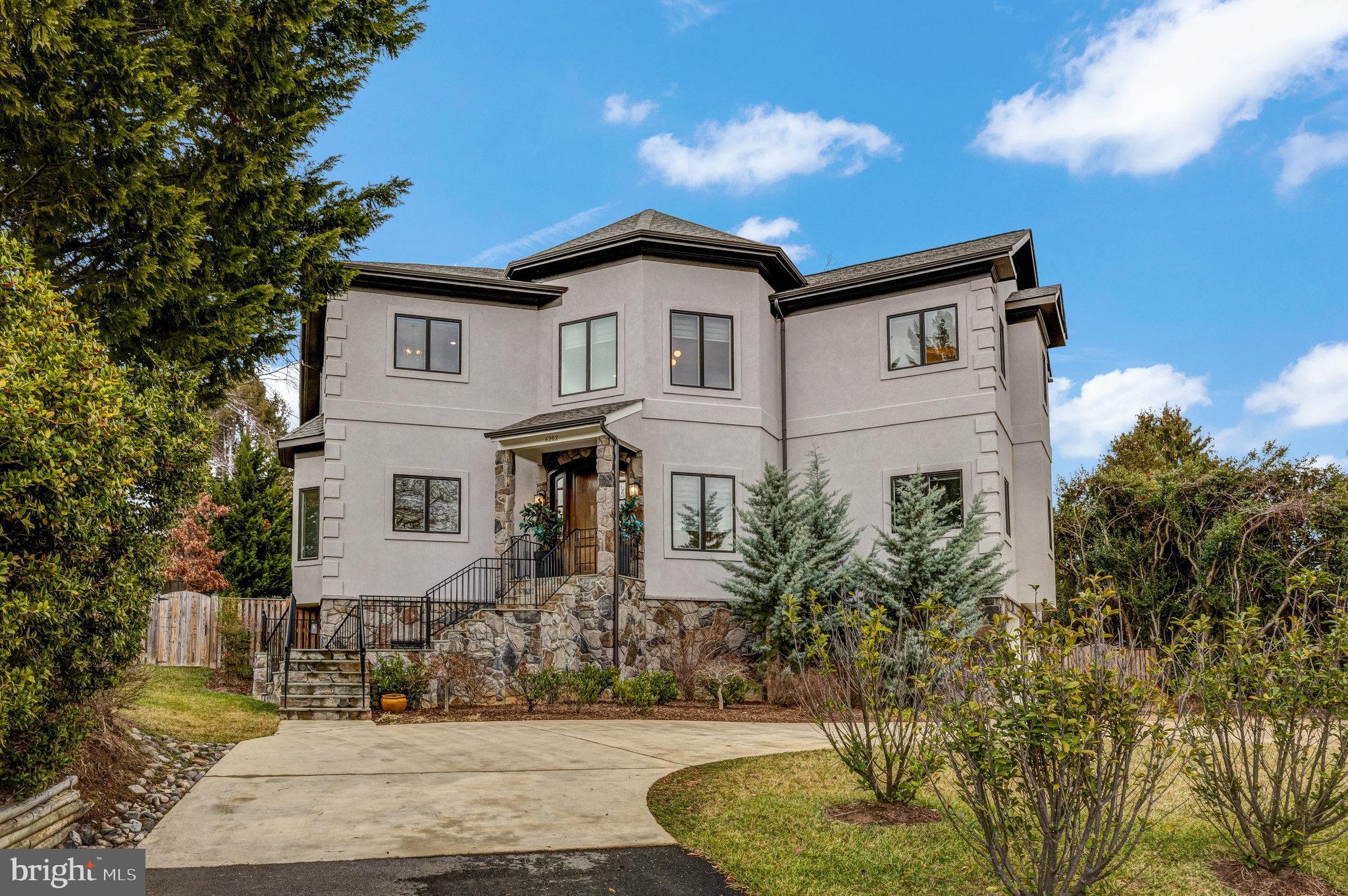 Beautiful Custom Built home in Mclean. 5 Bed,4.5 baths with all the bells and whistles. Walnut floors, gourmet kitchen w/Miehle SS appliances, Sub zero fridge, built in Sonos sound system, programmable Thermostat, two-story foyer with hardwood flooring throughout main and upper levels,  double sided fireplace.  Second floor laundry. First floor office  which can be a bed w/en suite. Master w/sitting room and his/hers custom closets. Finished lower level w/bedroom and full bath.  Fully fenced yard. Long curve drive way can park up to 4 cars. Lawn service is included. Must see!