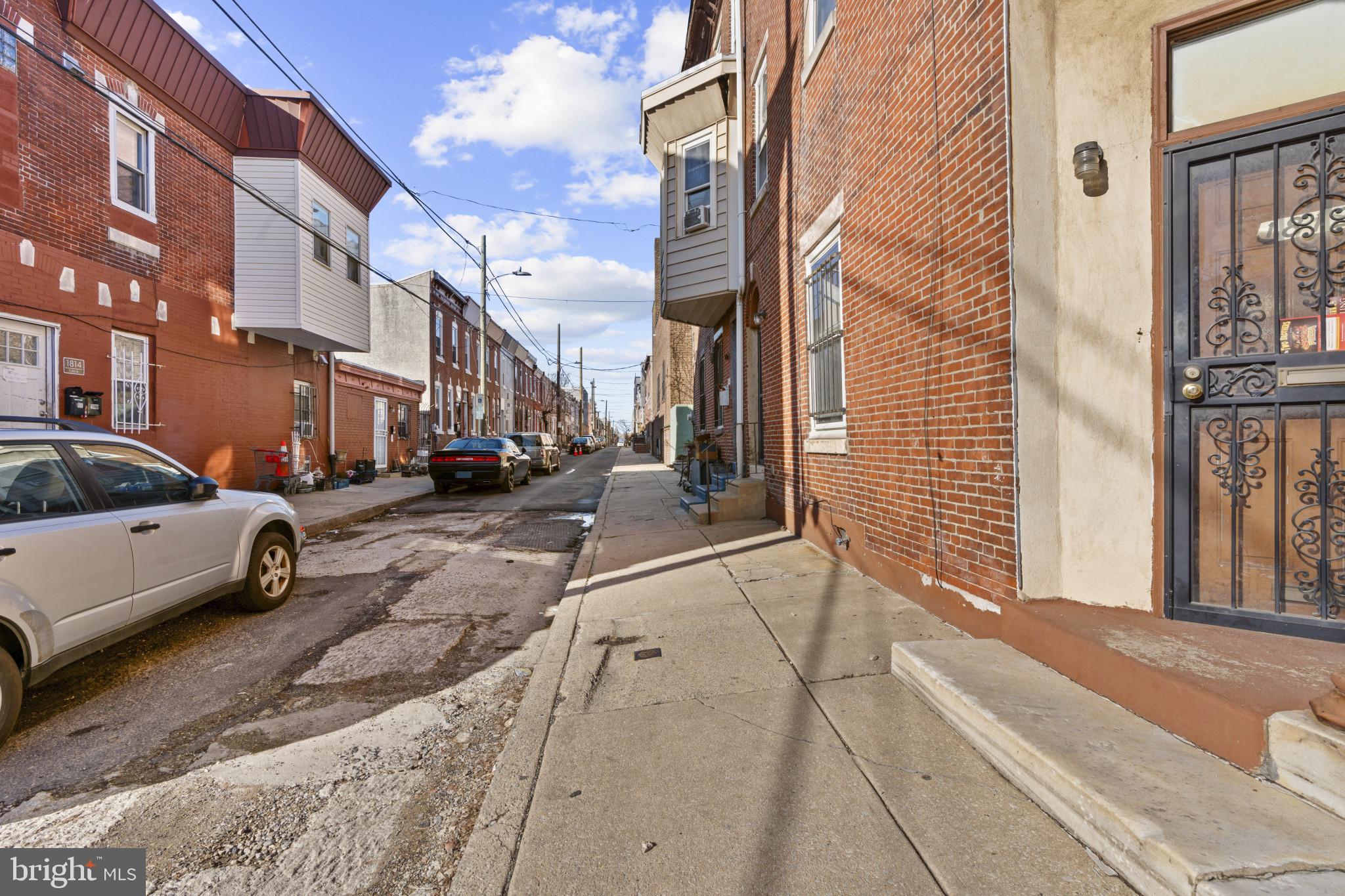 Welcome to 1812 S. 5th Street! Located in Highly sought after East Passyunk  section of Philadelphia. Near vibrant restaurants, Cafes & Shops. Property has the  open concept with high ceilings and two entrances.
First floor adorns the living area and kitchen area. The 2nd floor has 2 bedrooms and fully equipped hall bathroom and 3rd  floor has 2 additional bedrooms. Full unfinished basement offering storage and utilities. This property has the fantastic potential to shine with your personal touches.  Ideal for investors, owner occupants,  business owner (commercial possibilities.) Put 1812 S. 5th St. on your tour today!