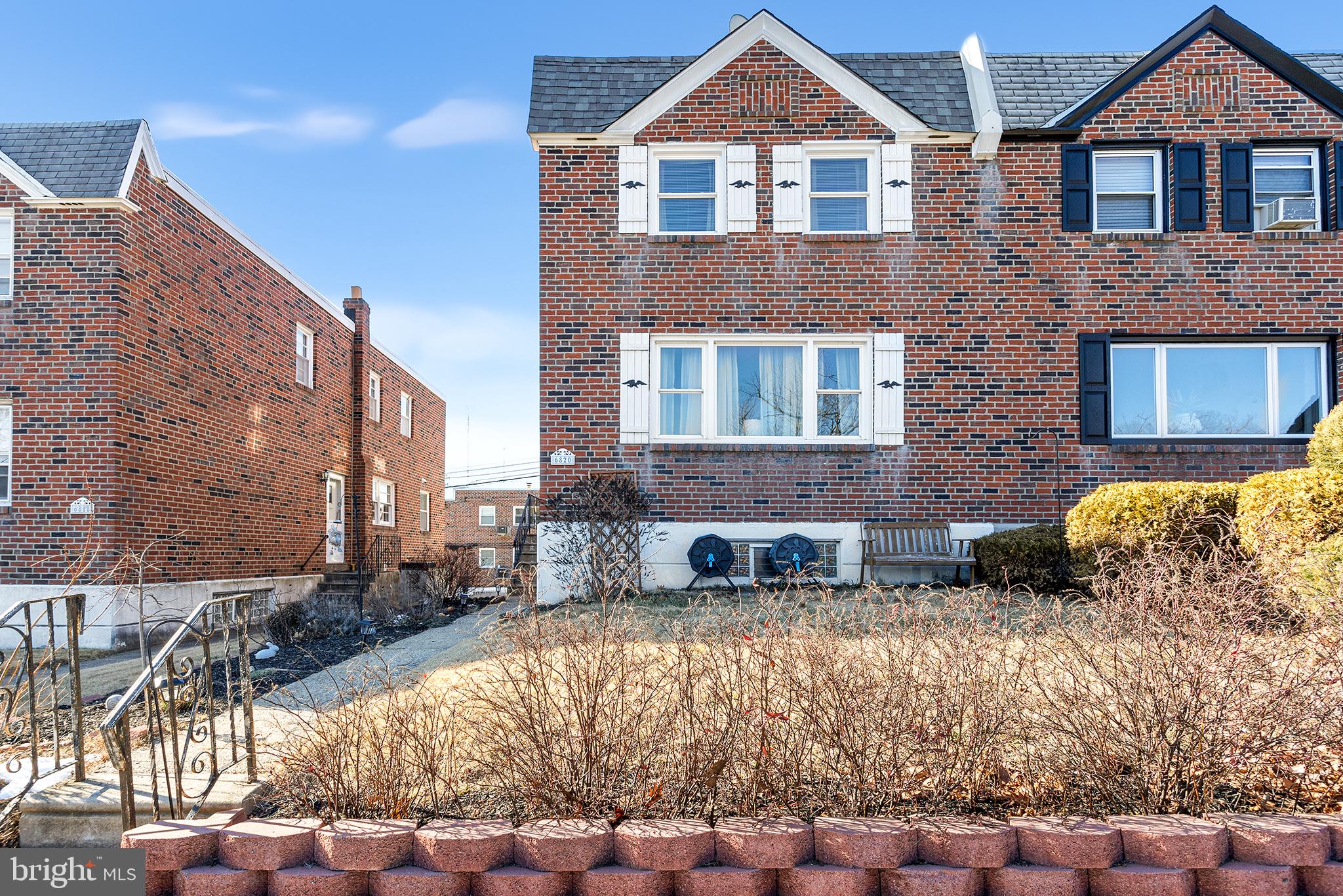 Welcome to 6820 Henry Avenue! This spacious Roxborough twin offers 4 bedrooms, 2.5 bathrooms, a finished basement, attached garage, front yard, and side patio. You'll have no storage concerns with the ample closet space throughout.

The first floor is bright and features the spacious living room, a separate dining room, and a roomy eat-in kitchen. You’ll love the island with double sink which provides lots of counter space! A convenient coat closet and half bath complete this level. 

Upstairs, you'll find 4 bedrooms (the smallest currently used as an office) and 2 full updated bathrooms, including an ensuite bath in the primary bedroom. A cedar closet is also located in the upstairs hall. 

The lower level provides ample additional living space, a storage closet, laundry area, and access to the attached garage. Storage galore!

Recent updates include all-new windows, refinished hardwood floors, an updated ensuite bathroom, and a new concrete side patio. This house beautifully blends older charm and modern updates.

The location is ideal, across from Wissahickon Valley Park and minutes from walking trails, parks, and the many amenities that Roxborough and Manayunk have to offer.