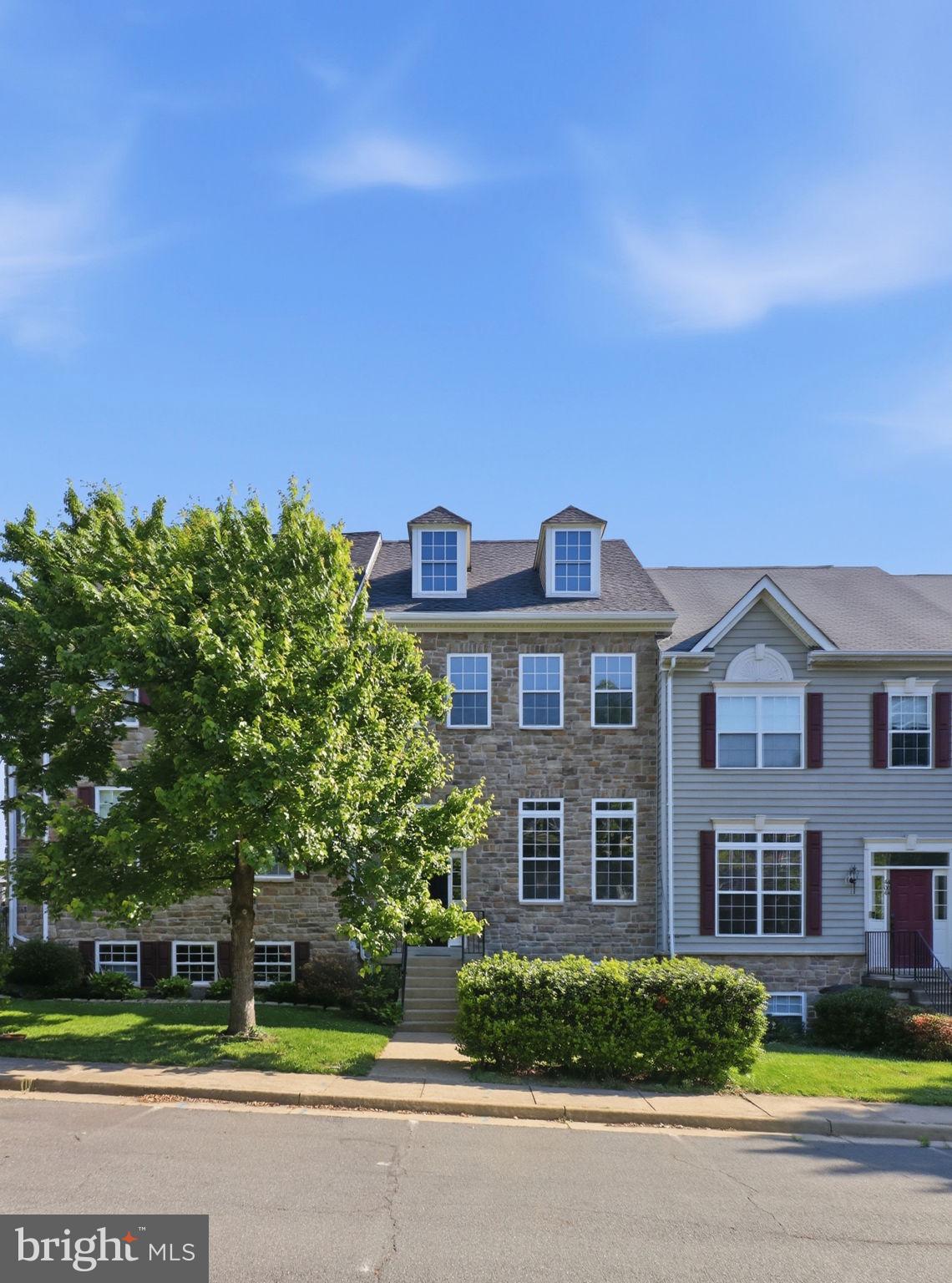 Spacious, almost 3000 sq. ft., open and bright, describes this home's feel! Gleaming wood flooring give the main level a clean, contemporary look. A New Roof was installed May, 2025. Air Ducts Cleaned 12/25, New Washing Machine 2024, State 50 gal., Commercial Grade Water Heater, 2019, Lennox HVAC & Compressor 2018.  There is fresh paint and new carpet throughout the home.  The bedrooms are generously sized and the master bedroom even has a cathedral ceiling.  The main level has 9 and 11 foot ceilings. This townhome really feels like a single family home. The lower level den, is the closest to a 4th bedroom that you could find. It has two good sized windows and a large closet. The tile floors in the basement are great for keeping things clean and provides a spacious feel in this bright walk-out basement. There is a stone patio just outside of the French doors, which both open for great furniture move into the basement recreation/family room area. It is such a bonus to have a 3rd full bathroom in the basement too! 
This beautiful townhouse is such a blessing!  Wake up in the morning to a natural backdrop of evergreen trees, sip a cup of coffee in the morning to a natural backdrop of evergreen trees,  on the back deck. Look out at the breathtaking colors of the sky, while the sun rises and listening to the birds chirping, to prepare what the day is to bring! Just behind this quiet and friendly neighborhood, amazingly, is such close proximity to some of the community's favorite restaurants, such as Monk's and Magnolia's. There are other necessity businesses, such as, Southern States Hardware and grocery stores. It is like being close to everything and yet the peaceful environment, makes it feel so far removed. This property is also within walking distance to one of the best walking and biking trails in Loudoun County, the W&OD Trail. Also, just minutes to Franklin Farm Park, which has swimming pool w/waterslide, picnicking, a dog  park, equestrian trails, fishing, hiking,  a kayak area & tennis courts, sledding and more!
This location is the best of both worlds!