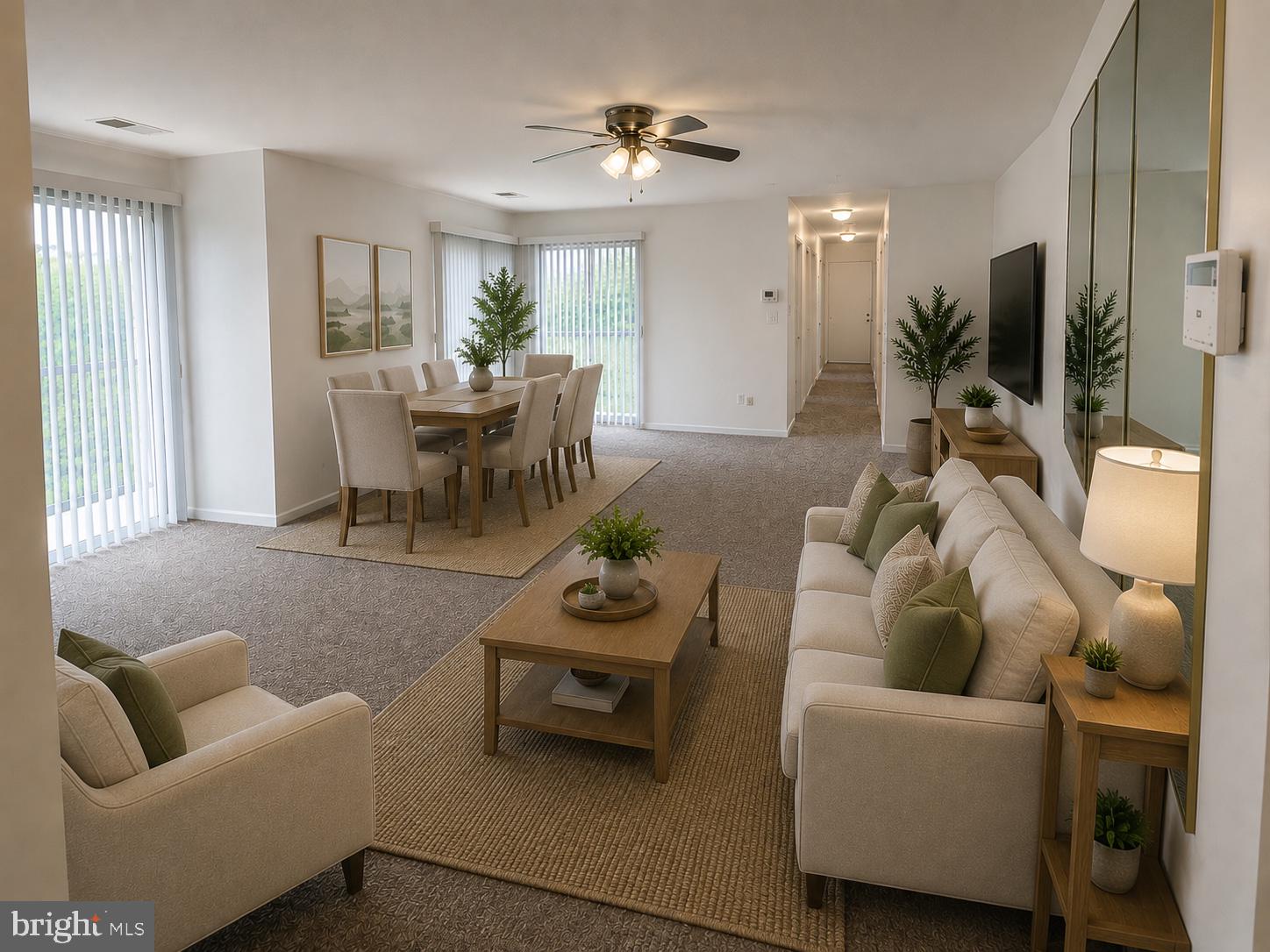 Move-in ready and affordably priced! This updated top-floor 1-bedroom, 1-bath condo offers 840 square feet of comfortable living with fresh paint, brand-new carpeting. Enjoy the convenience of a full-size in-unit washer and dryer, assigned parking, and access to the community pool.

The condo fee includes gas, water, sewer, trash, lawn care, and exterior maintenance, making homeownership simple and budget-friendly. Conveniently located near the University of Maryland Capital Region Medical Center, Downtown Largo Metro, Prince George's Community College, shopping, dining, and major commuter routes.

Whether you're a first-time buyer, downsizer, or investor, this is a fantastic opportunity to own a move-in-ready home at an exceptional value. Schedule your showing today! Some photos virtually staged.