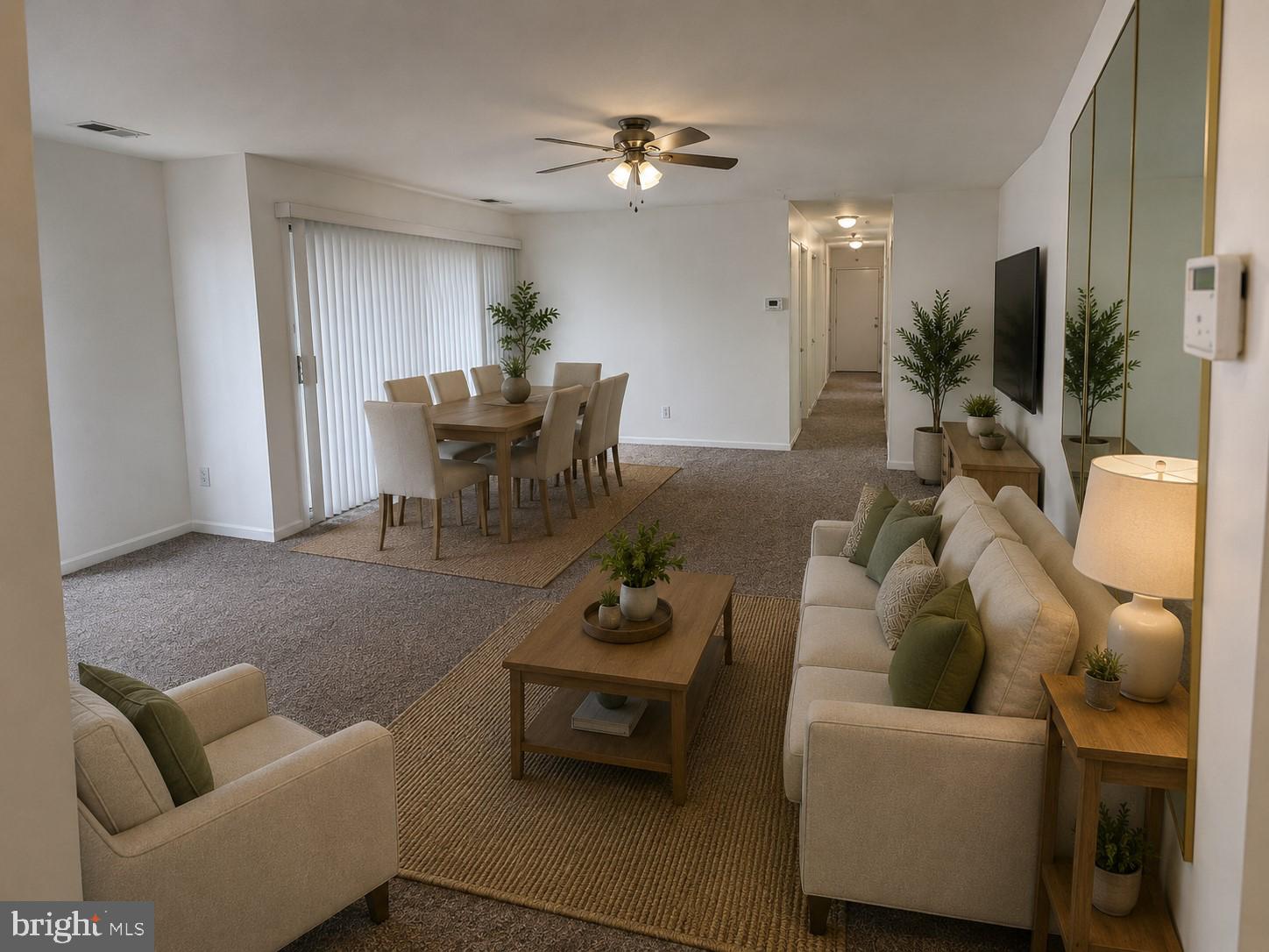 Move-in ready and affordably priced! This updated top-floor 1-bedroom, 1-bath condo offers 840 square feet of comfortable living with fresh paint, brand-new carpeting. Enjoy the convenience of a full-size in-unit washer and dryer, assigned parking, and access to the community pool.

The condo fee includes gas, water, sewer, trash, lawn care, and exterior maintenance, making homeownership simple and budget-friendly. Conveniently located near the University of Maryland Capital Region Medical Center, Downtown Largo Metro, Prince George's Community College, shopping, dining, and major commuter routes.

Whether you're a first-time buyer, downsizer, or investor, this is a fantastic opportunity to own a move-in-ready home at an exceptional value. Schedule your showing today! Some photos virtually staged.