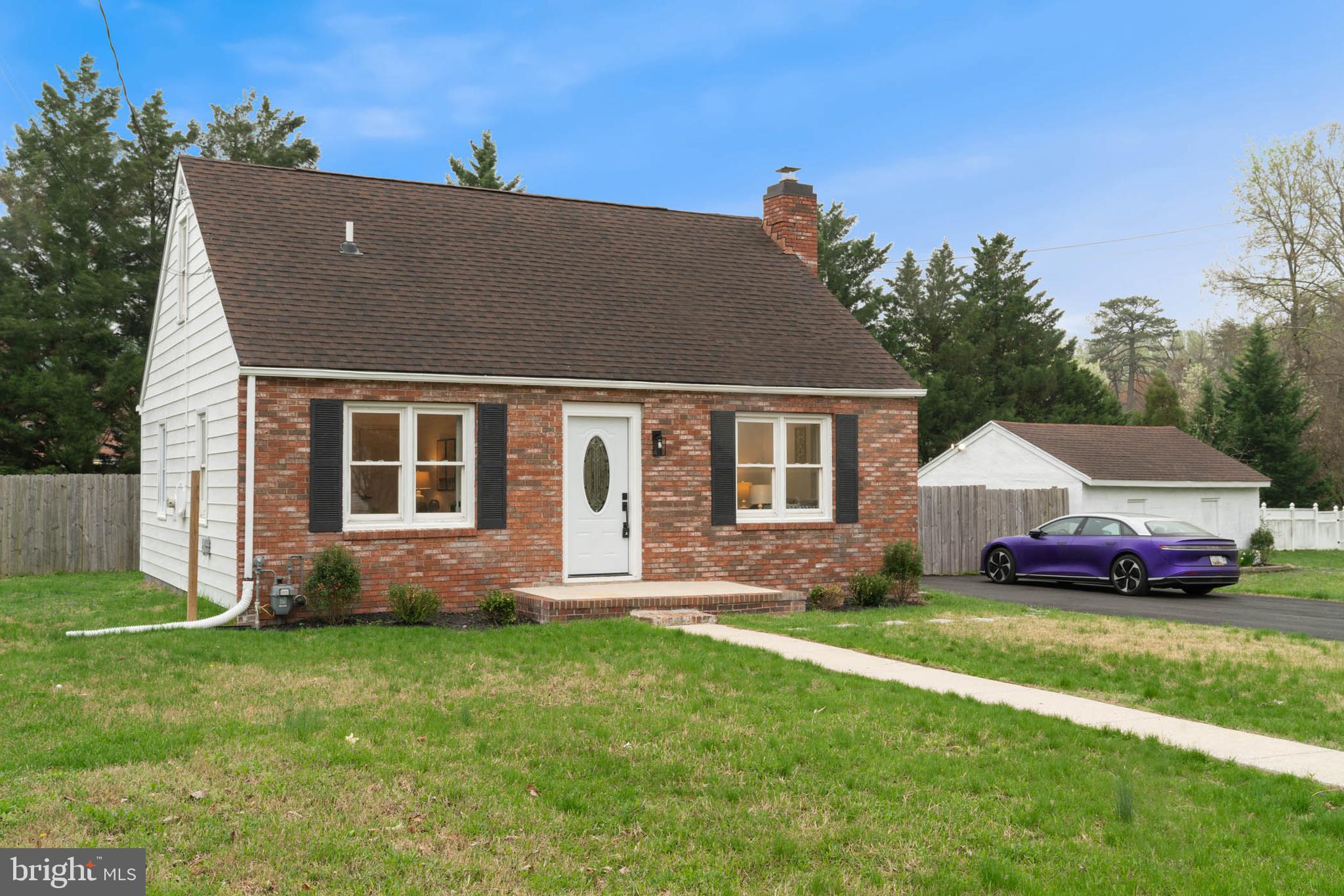 This is a beautifully reimagined cape code that has been fully renovated to feature open concept living and a simply gorgeous, gourmet kitchen. 
<br>
<br>
Interior Highlights:
<ul>
<li>Bright and airy open floor plan with luxury vinyl plank flooring</li>
<li>Gourmet kitchen with white shaker cabinets, quartz countertop, ceramic herringbone backsplash, and stainless steel appliances</li>
<li>Two ground floor bedrooms with ground floor laundry and upstairs primary suite or possible two bedroom configuration</li>
</ul>
<br>
A quarter acre lot with a flat, fully fenced back yard and huge, block shed with electric.
<br>
<br>
Dozens of restaurants and shops and Marley Station Mall just a few blocks away. Easy access to 100 and 97.  Enjoy some of the best parks in the region, including the farm and fields at Kinder Park.