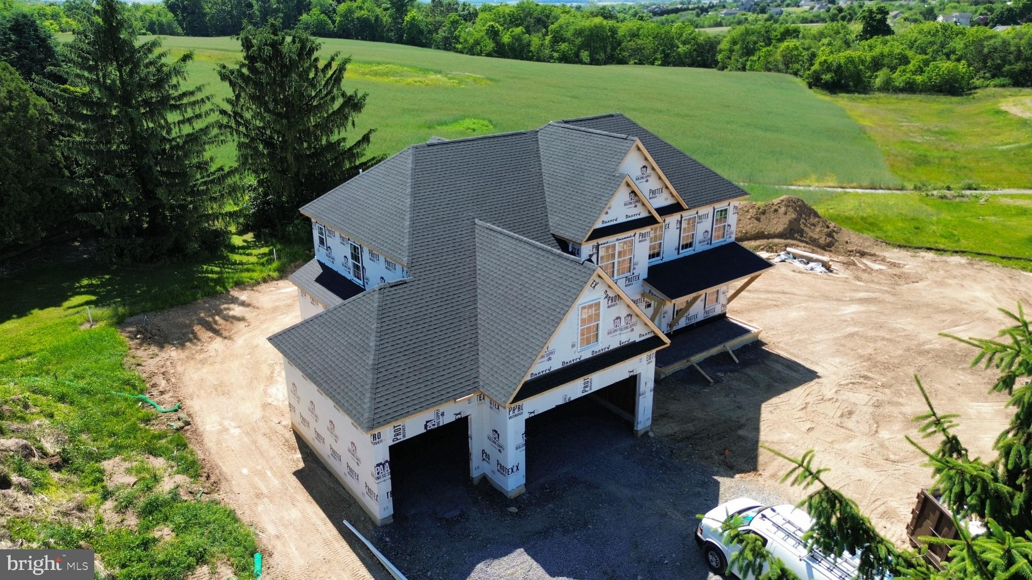 This beautiful Worthington model offers approximately 3,200 sq. ft. of quality new construction. The floor plan features 4 to 5 bedrooms and 3 full baths, including a main-level bedroom or office and a full bath on the first floor—perfect for guests or flexible work-from-home needs. Upstairs includes 4 spacious bedrooms and 2 full bathrooms, including a generous primary suite.  Located in Beautiful Majestic Ridge with amazing views right from your new home - don’t miss your chance to make it yours.