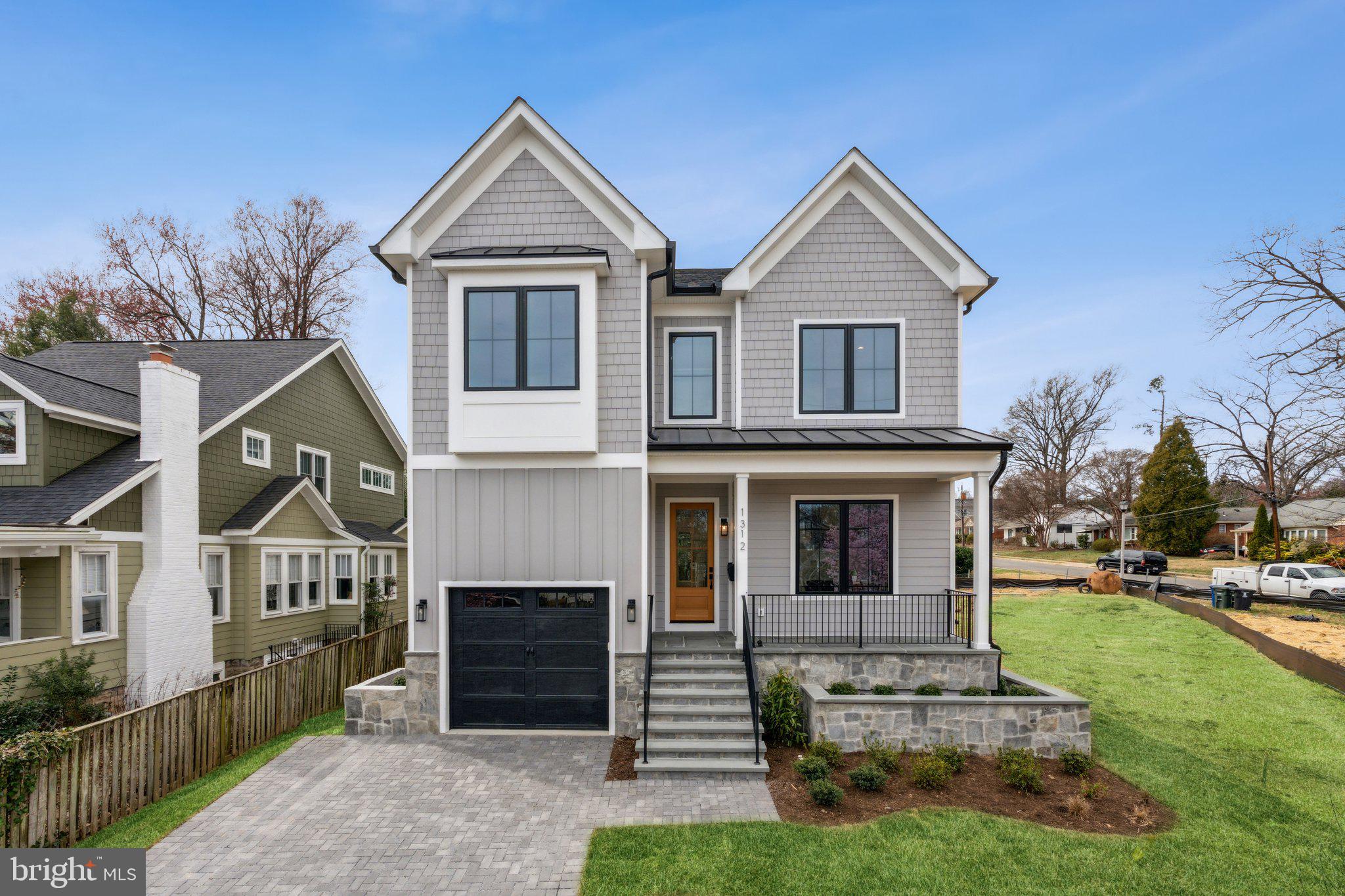 Just built in  Arlington’s sought-after Waycroft-Woodlawn neighborhood, this exquisite 5-bedroom, 4.5-bath home by Enhanced Homes is ready for its first owner. Thoughtfully designed with high-end finishes and modern conveniences, this home sits on a 5,775 sqft lot, offering the perfect blend of space, style, and functionality.

The main level showcases an open-concept design with stunning white oak hardwood floors, a gourmet kitchen featuring an oversized island and premium finishes, and a dedicated home office for a quiet workspace. A screened-in porch extends the living area outdoors, creating an ideal setting for year-round enjoyment.

Upstairs, you’ll find four generously sized bedrooms and three full baths, including a Jack-and-Jill setup. The luxurious owner’s suite boasts a custom walk-in closet and a spa-inspired primary bath with a soaking tub and oversized shower.

The finished basement offers additional living space with stylish luxury vinyl plank flooring, a spacious wet bar, a fifth bedroom, and a full bath. A walk-up exit to the backyard adds both convenience and accessibility.

Don’t miss your chance to own this exceptional home—stop by this Sunday!