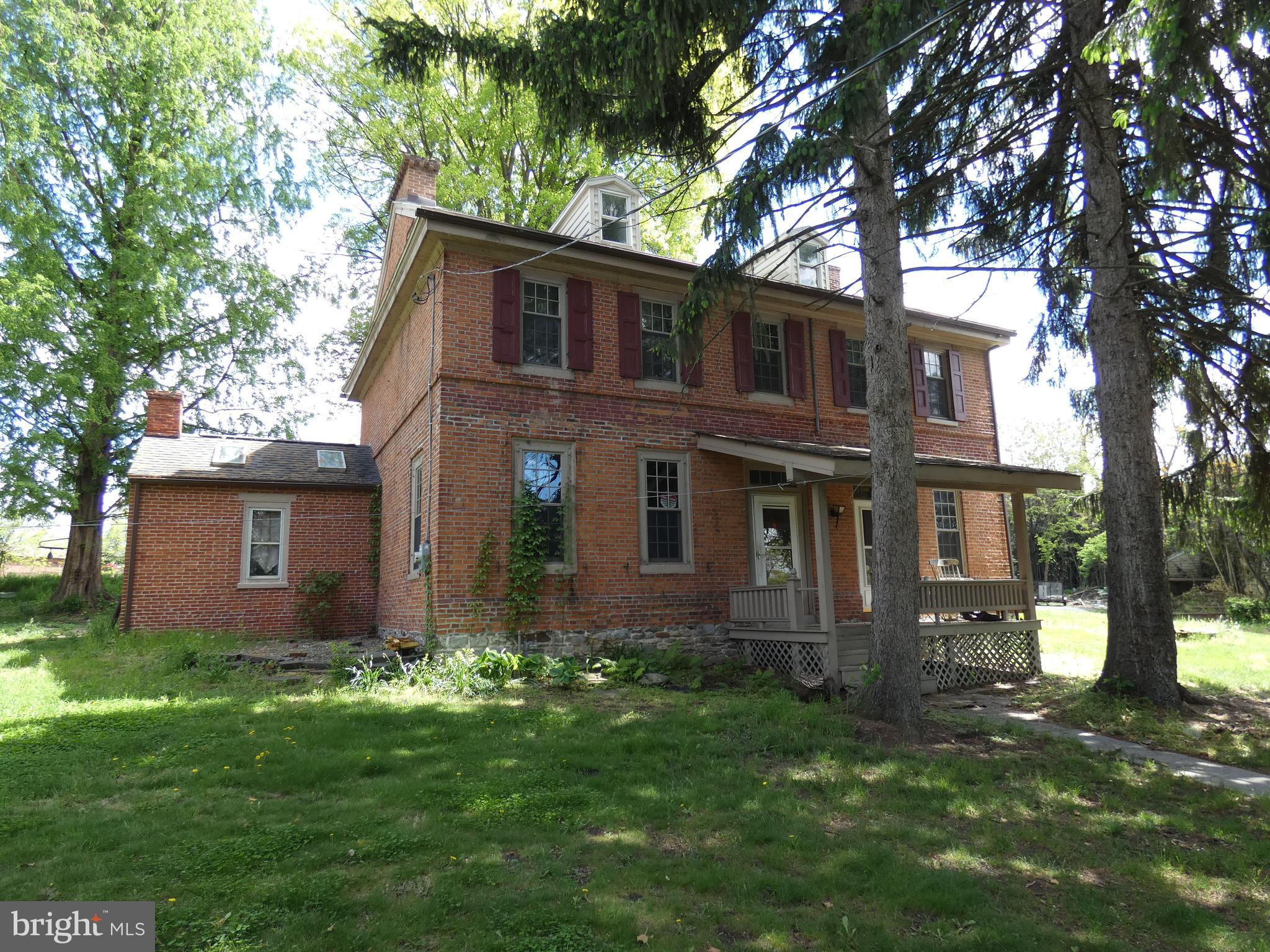 Welcome to 441 S. Front Street, this home has a lot to offer. Just minutes from downtown Columbia and just minutes from Columbia River Park, River Trail and access to the Susquehanna River. The property sits on a private 1.1 acre lot and the home is loaded with charm and character. Built in the 1850’s this home is believed to be the 2nd oldest homes in Columbia. With 2.5 stories, 3,018 sqft, 5 bedrooms (one bedroom is a walk through) 1.5 baths, 5 decretive fireplaces, the kitchen has brick fireplace, vaulted ceiling w/skylight and modern appliances. Dining room has a vaulted ceiling and fireplace. The den off the family room with the fantastic Tin ceiling, is ready for your wood stove. The staircase wraps around to a small landing with bedroom access and continues to a 2nd larger landing foyer area before entering the bedrooms and bath. 4 season Sunroom, covered front porch, 2 sheds.