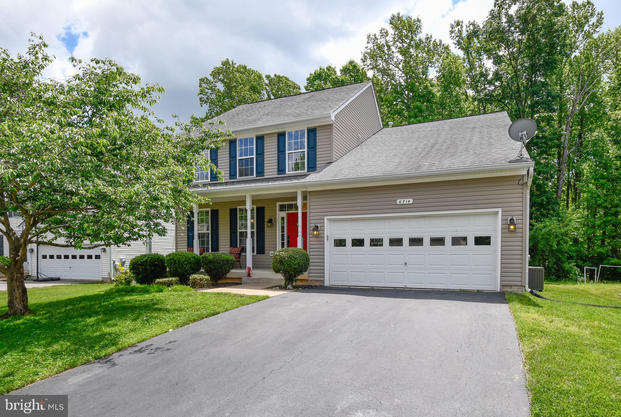 Beautifully maintained home in the sought-after community of Salem Fields. Welcome home as you relax on the front porch on a double cul-de-sac street! 

Upon entering you can feel the warmth of this home. Enjoy the spacious eat in kitchen equipped with stainless steel appliances, quartz counter tops, beautiful back splash, cast iron sink, island, pantry and ample cabinet and counter space. The kitchen opens into the family room where you can easily stay connected. A sliding glass door leads to a tree lined back yard where you can enjoy privacy while relaxing on the stamped concrete patio. As you make your way back inside you will find a generous sized dining room, formal living room and a half bath. 

Upstairs the primary bedroom easily fits a king size bed, has vaulted ceilings and a walk-in closet with a window. The primary bathroom has dual vanity sinks, separate carrara marble frameless shower along with a soaking tub! All upper level bedrooms are a nice size. There is also a laundry room/closet on the upper level should you need a second one in the home.

Head down to the fully finished, walk-up basement where you will find a great space for entertaining or a separate living space as it has a 5th Bedroom NTC, a full bathroom and full-size laundry room. The entire exterior wall of the basement is additionally insulated with Roxul Comforbatt R15.

Salem Fields community is loaded with amenities to includes a community pool, basketball court, tennis court, tot lot/playground, walking path, and a community center. Close to shopping and commutable to Quantico, downtown Fredericksburg, DC, and Richmond.

UPDATES: PRIMARY BATHROOM - 2019, HVAC, WATER HEATER, QUARTZ COUNTERTOPS and CAST IRON SINK – 2020, STAINLESS STEEL APPLIANCE – 2021, INSIDE DOOR HARDWARE, BASEMENT FINISHED IN 2022