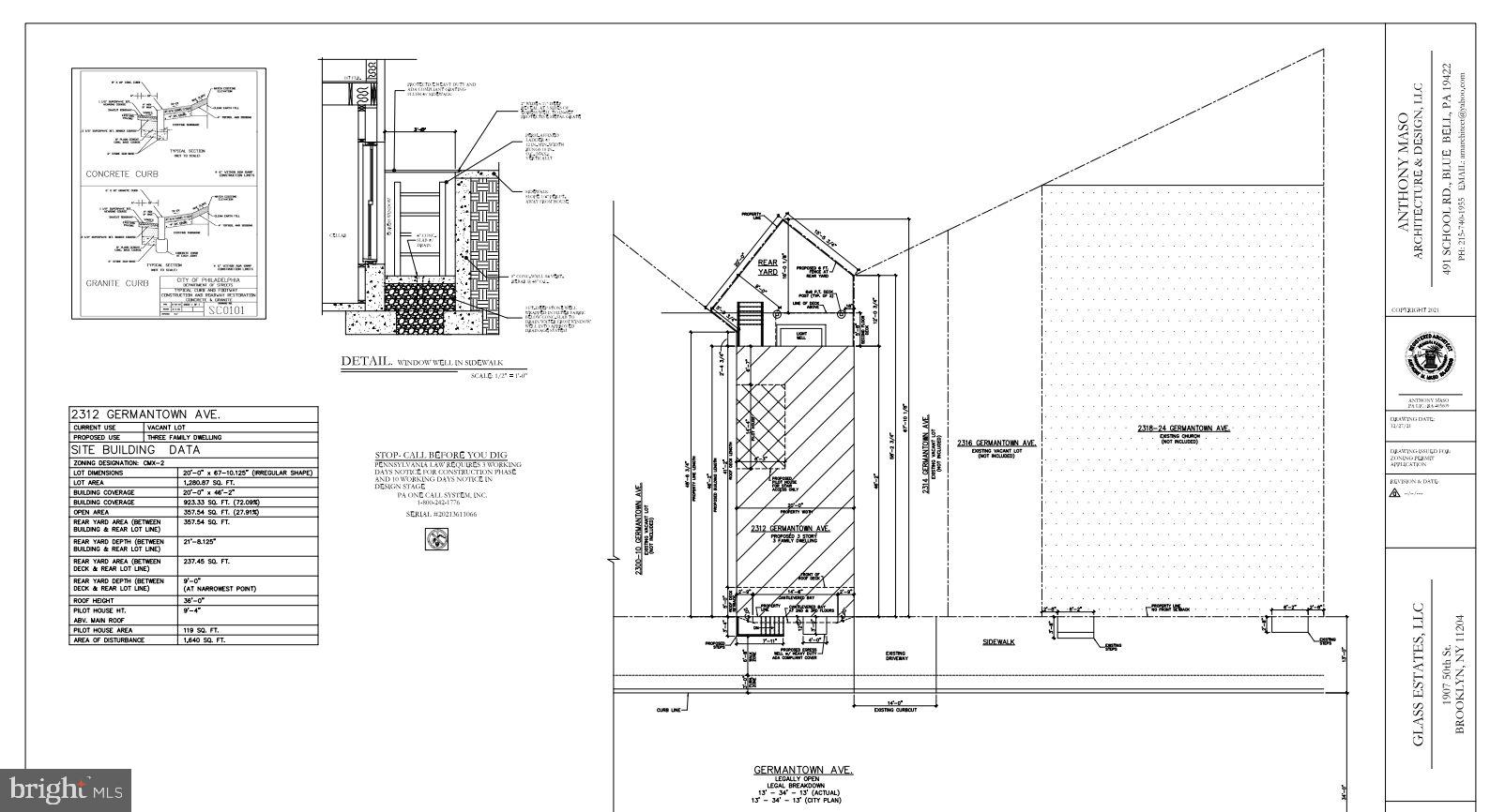 This is a READY TO SHOVEL  project with no zoning hurdles, saving time and money. 2312 Germantown Ave is a prime development opportunity in a rapidly growing area of Philadelphia. The property is zoning approved for a triplex, making it ideal for investors or developers looking to build immediately. Located on a major corridor with strong rental demand, this site offers excellent potential for long-term returns. A great opportunity for anyone looking to develop a multi-family property in an up-and-coming neighborhood.