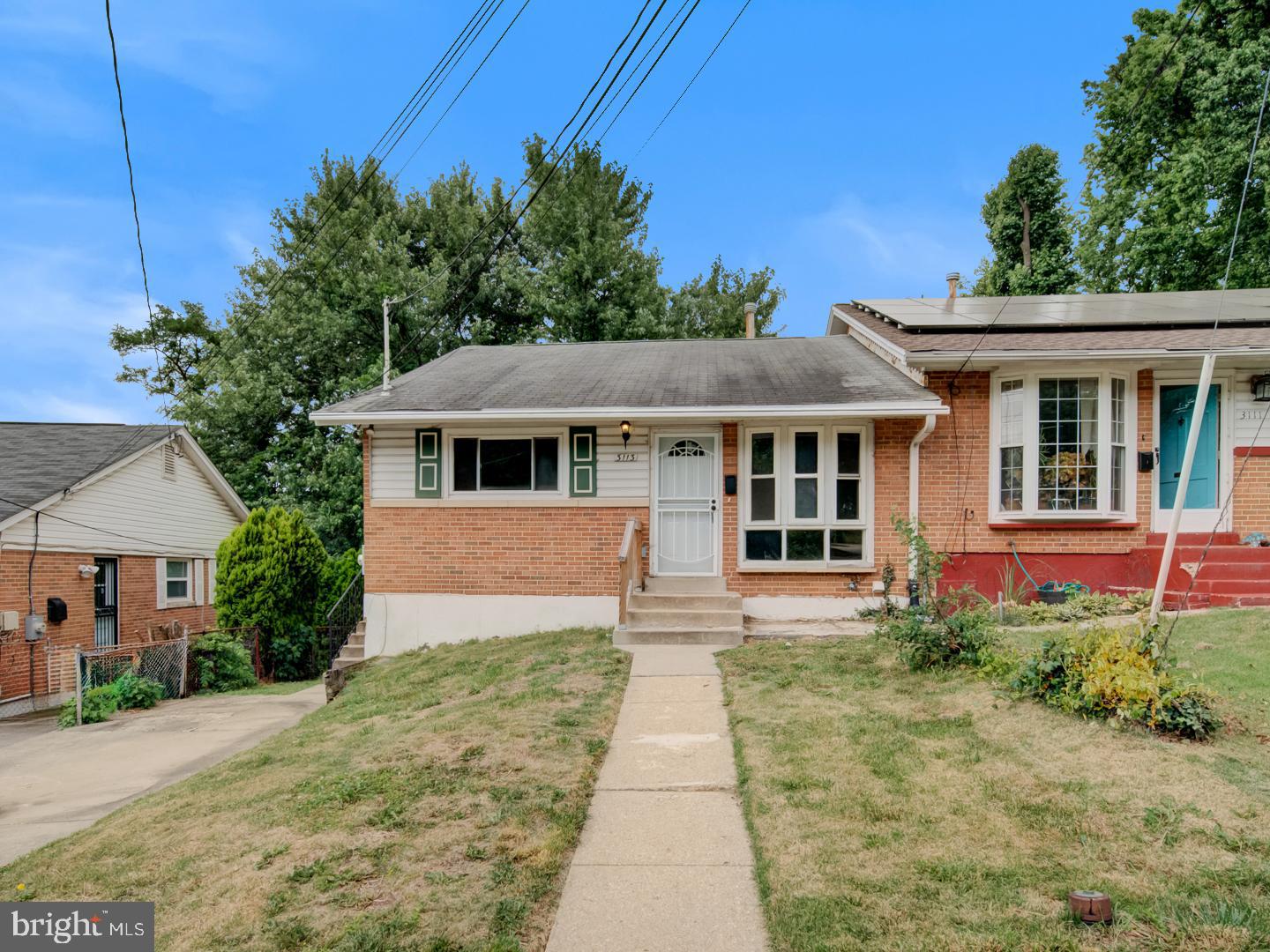 Welcome to this 3-bedroom, 1.5-bath semi-detached home in the highly convenient location of Temple Hills, MD!
Location truly reigns king, and this one will not disappoint. Conveniently located just minutes from Washington, DC, Virginia, National Harbor, shopping, dining, and everyday conveniences, this home offers both accessibility and value.
Inside, you’ll find a functional layout with comfortable living spaces and three well-sized bedrooms. The unfinished basement is ready for your personal touch—whether you envision additional living space, a recreation area, home office, or extra storage.
Situated on a quiet cul-de-sac in a friendly neighborhood, this home also offers exceptional commuter access. Enjoy being approximately half a mile (about an 8-minute walk) to Naylor Road Metro Station, with easy access to Suitland Parkway and the Capital Beltway. Nearby Oxon Run Neighborhood Park provides additional outdoor enjoyment.
Don’t miss this opportunity to make this home your own—schedule your showing today! Some images in this listing have been virtually staged.
