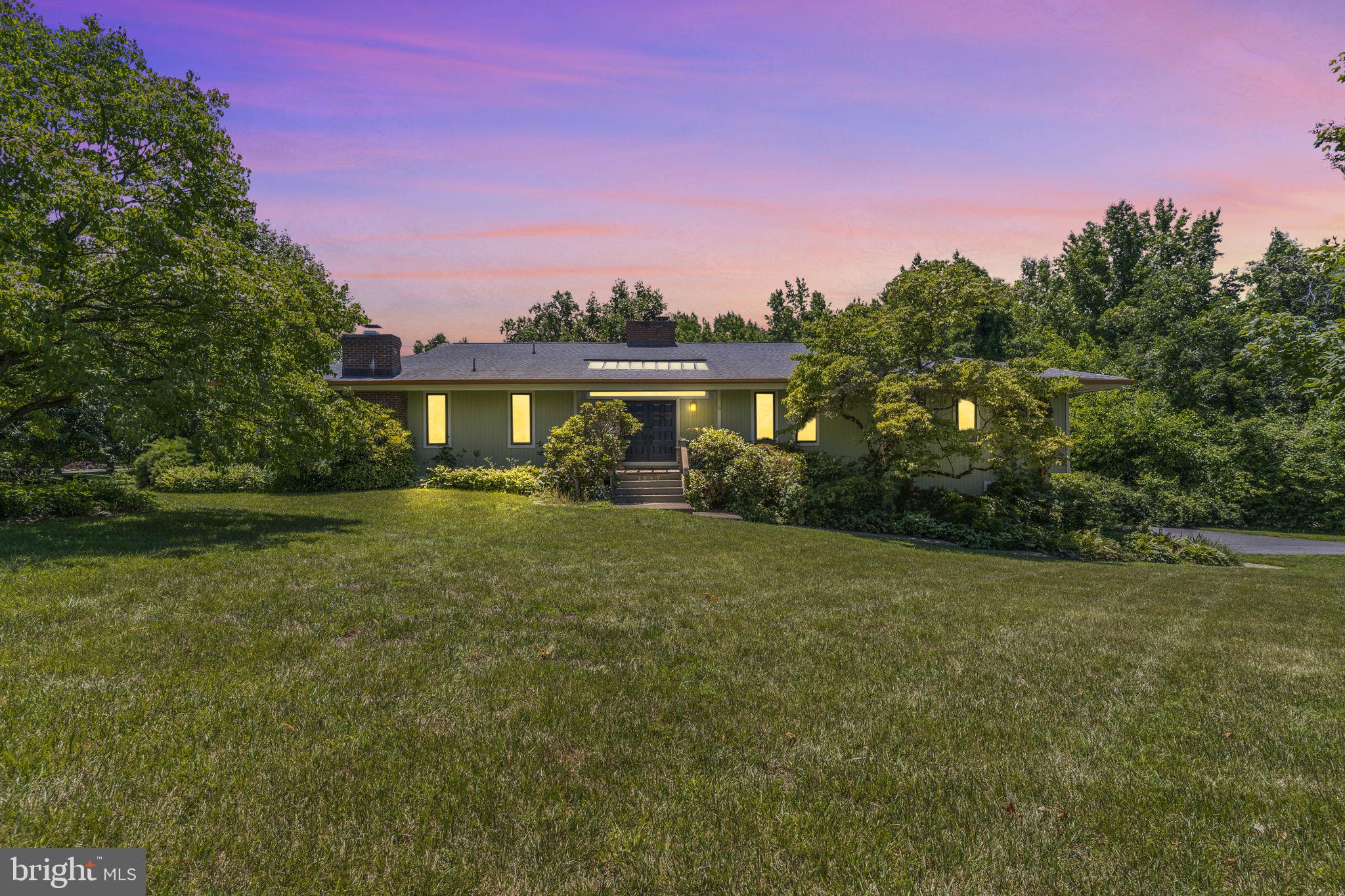 Rare opportunity in the highly sought-after Meadowoods subdivision of Davidsonville! Nestled on over an acre, this spacious rambler offers more than 2,700 square feet of one-level living. The gourmet kitchen features abundant cabinetry, granite countertops, a cooktop, and wall oven. The living room showcases hardwood floors, a striking stone gas fireplace, and access to the full-length deck, which is also accessible from the kitchen and primary bedroom for seamless indoor-outdoor living. The family room offers built-in shelving and a cozy wood-burning fireplace. The expansive 2,600+ square foot unfinished lower level is a blank canvas ready for your vision—ideal for a recreation room, home theater, guest suite, home gym, additional bedrooms, or whatever you can imagine.